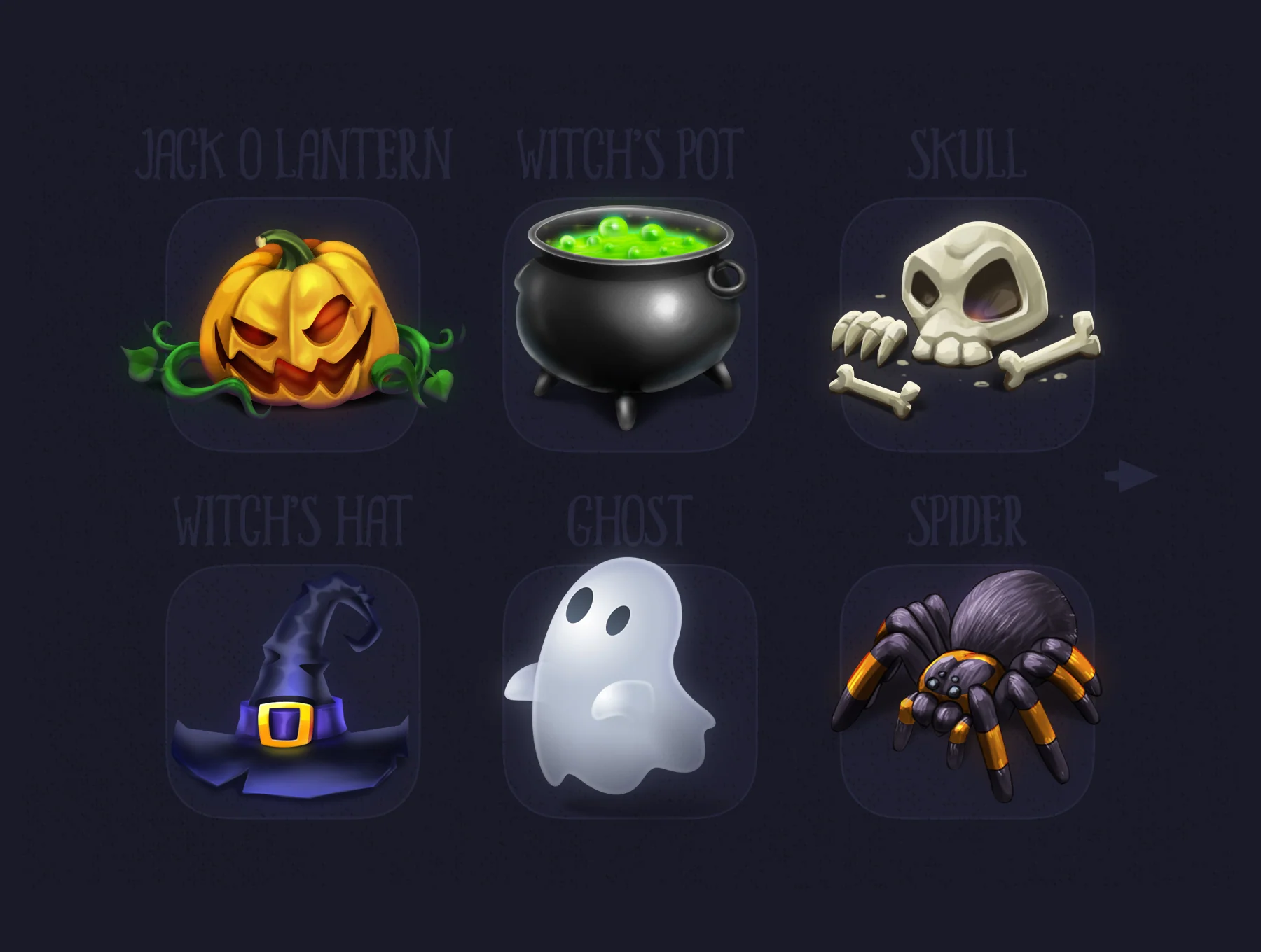 QLIWON – Halloween Icon Set 2