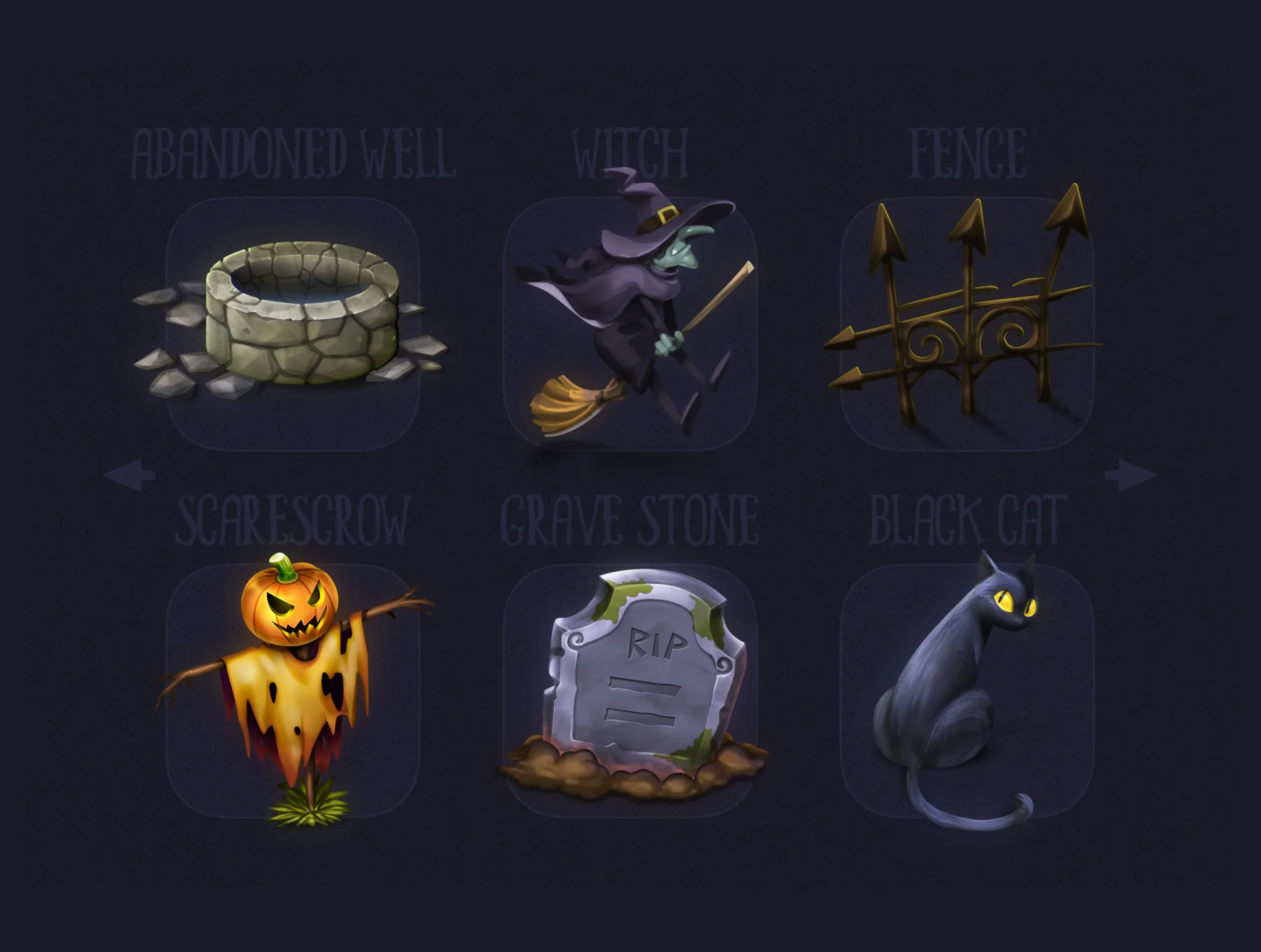 QLIWON – Halloween Icon Set 3