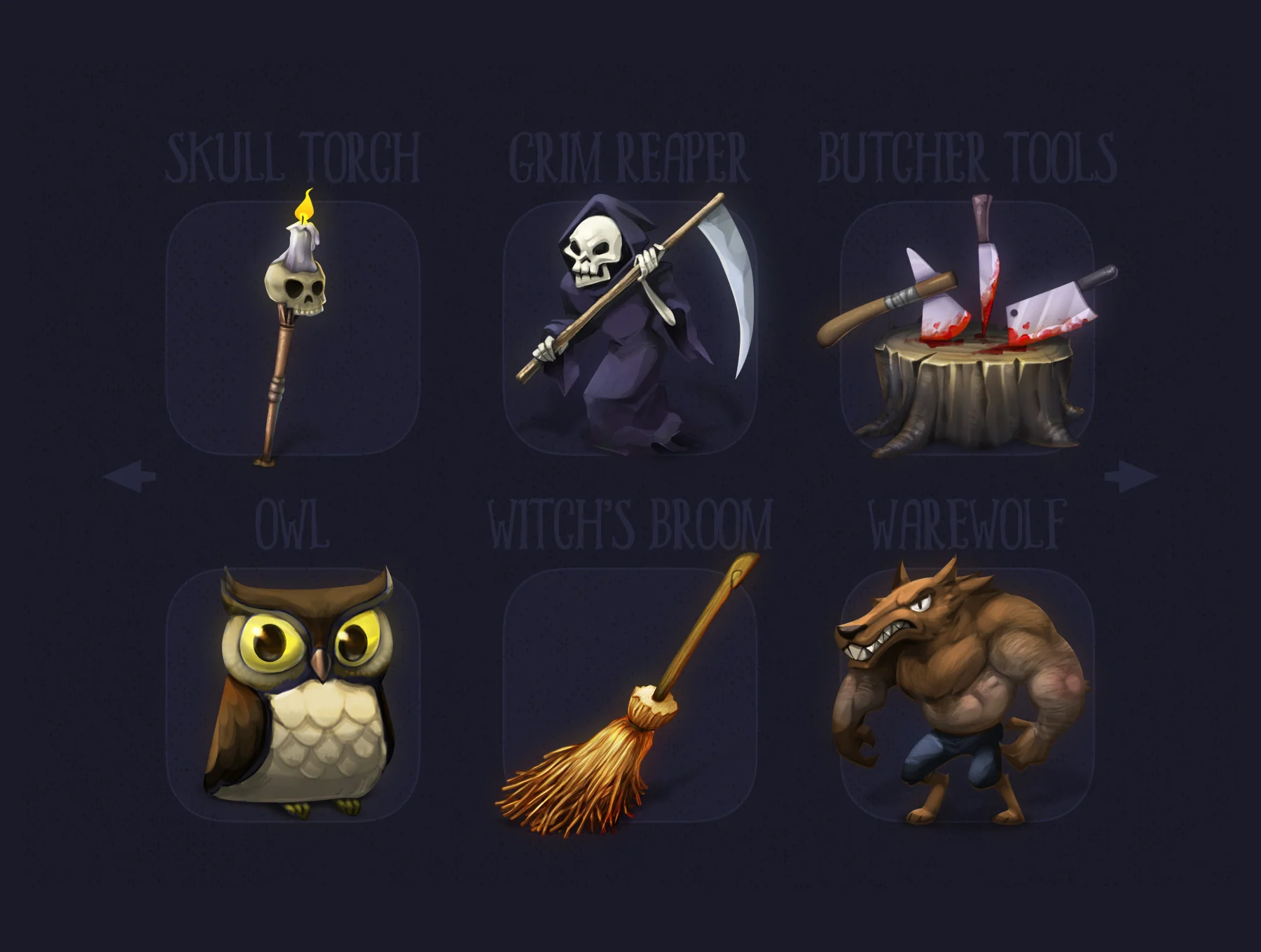 QLIWON – Halloween Icon Set 5