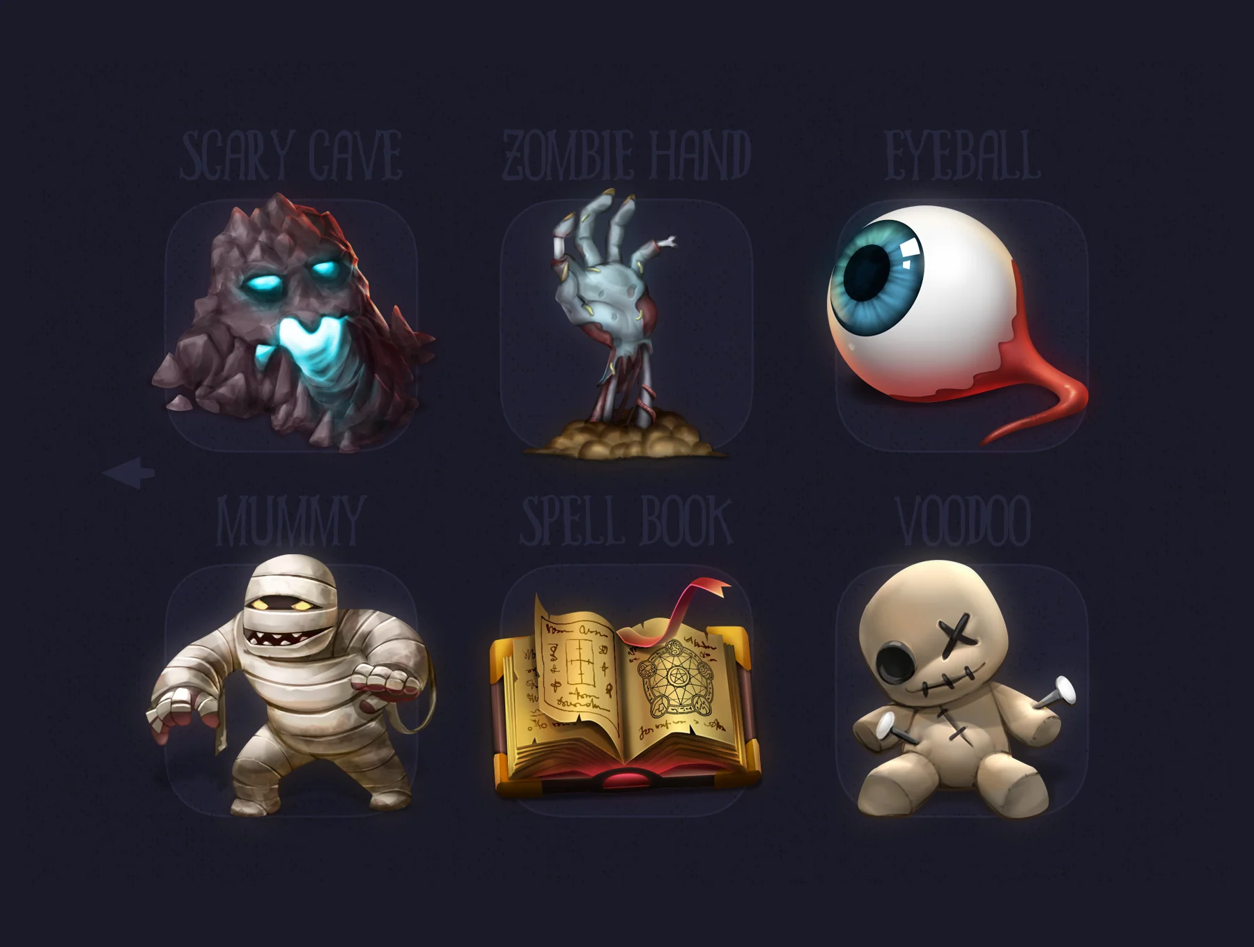 QLIWON – Halloween Icon Set 6