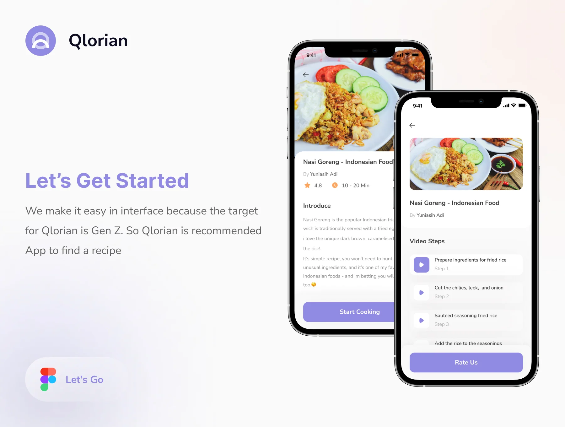 Qlorian - Recipe Food App Ui Kit 3
