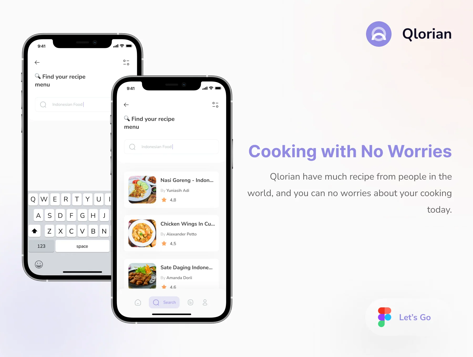 Qlorian - Recipe Food App Ui Kit 4