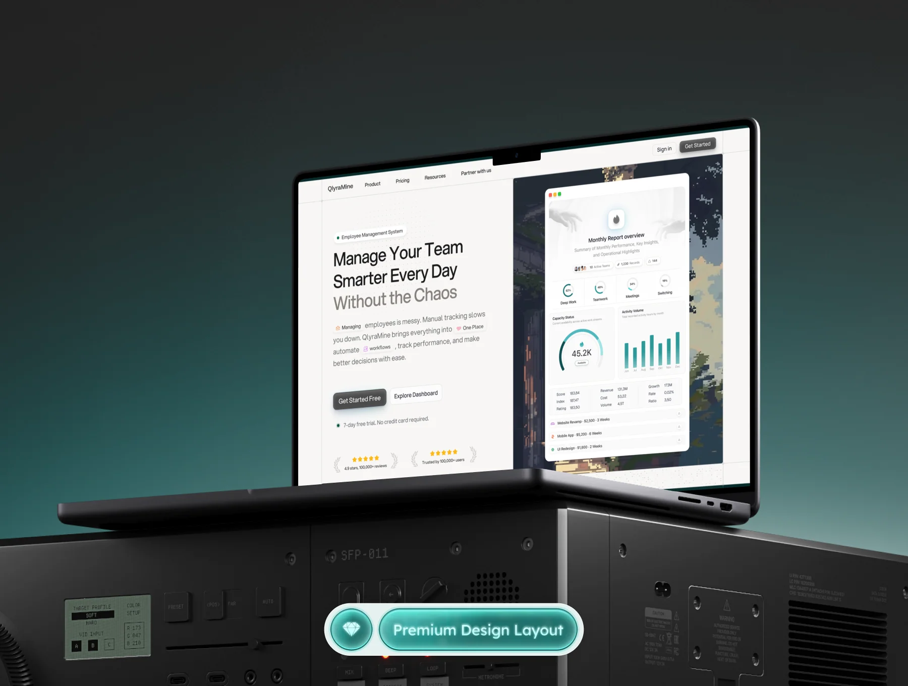 QlyraMine - SaaS Web Templates 6