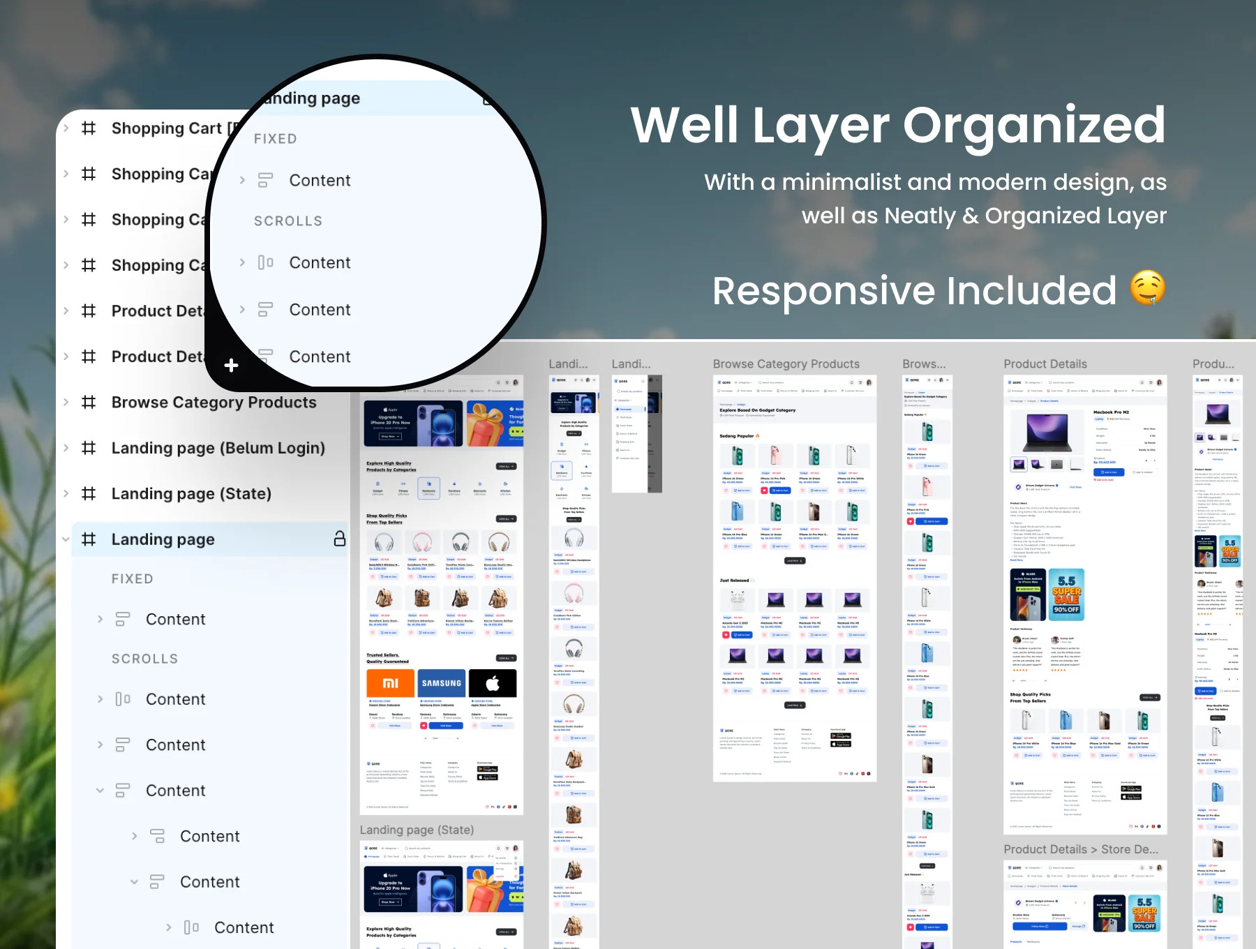 Qore - Marketplace Web Design 5