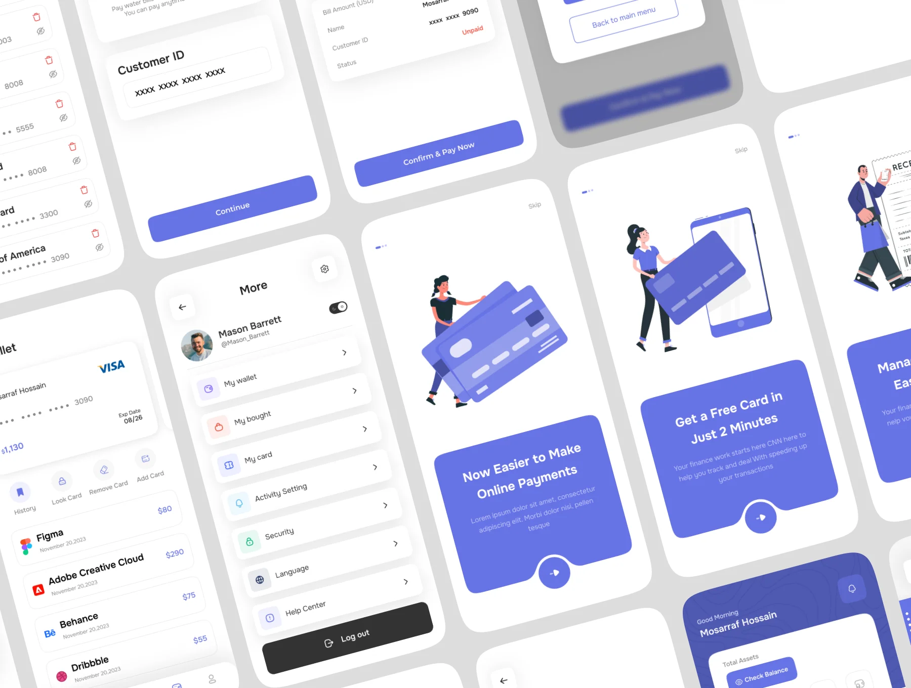 Qpay-Digital Payment Wallet UI Kit 5