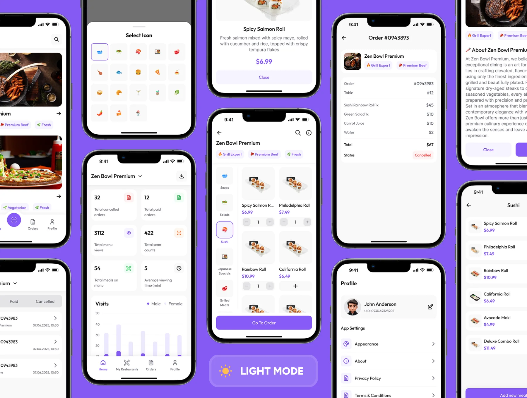 QR Menu - Restaurant Menu Ui Kit 6