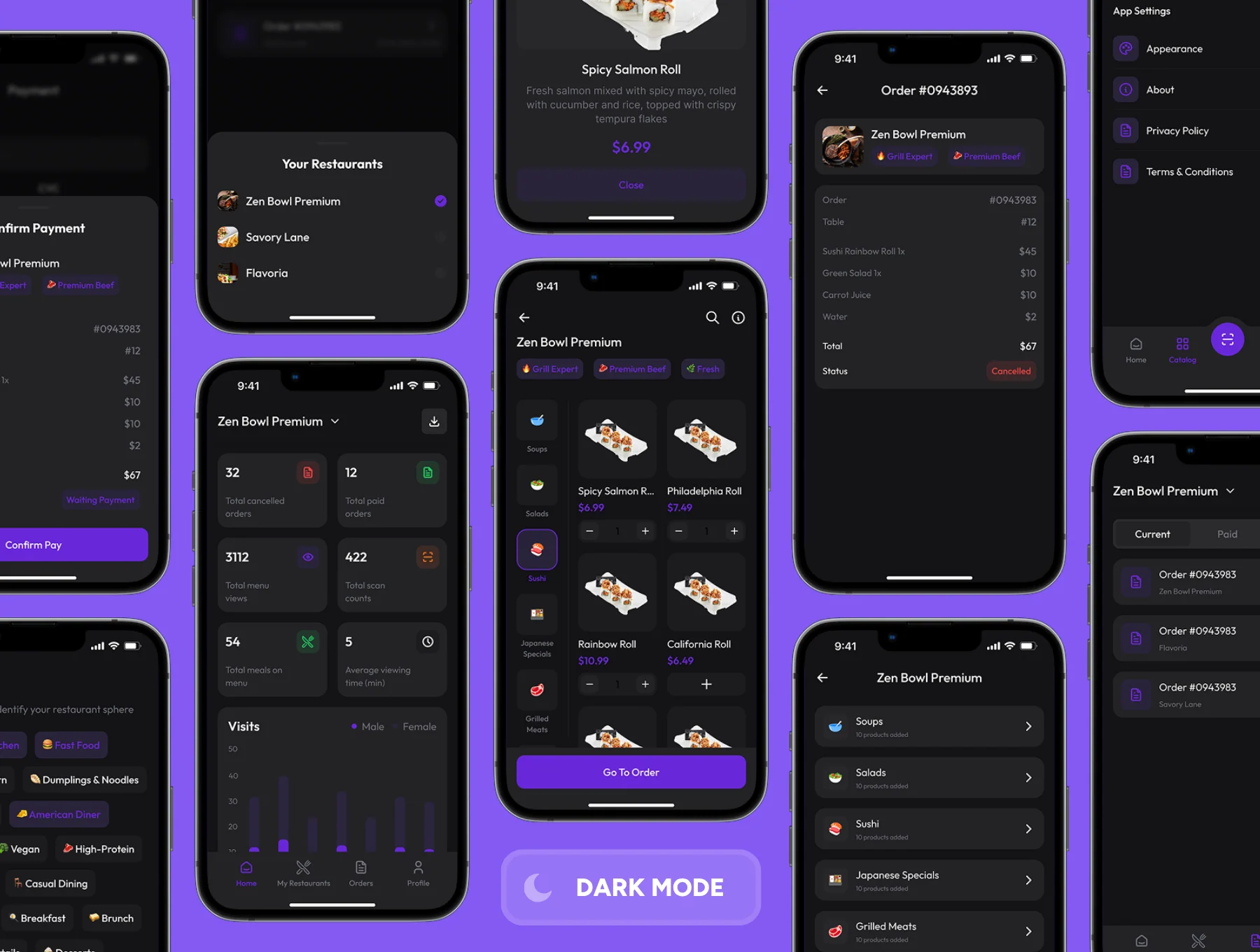 QR Menu - Restaurant Menu Ui Kit 7