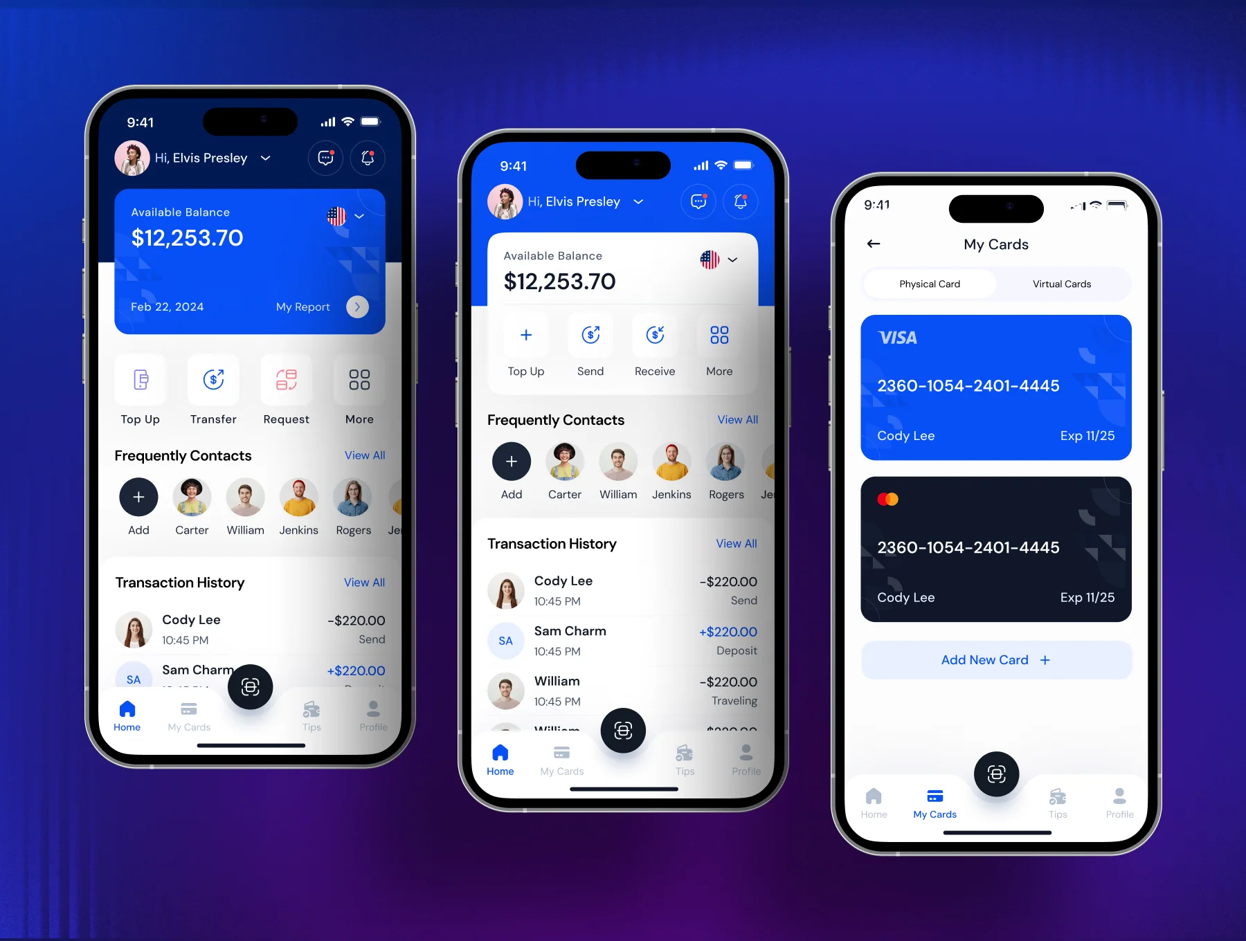 QraPay - E-Wallet Mobile App UI Kit 5