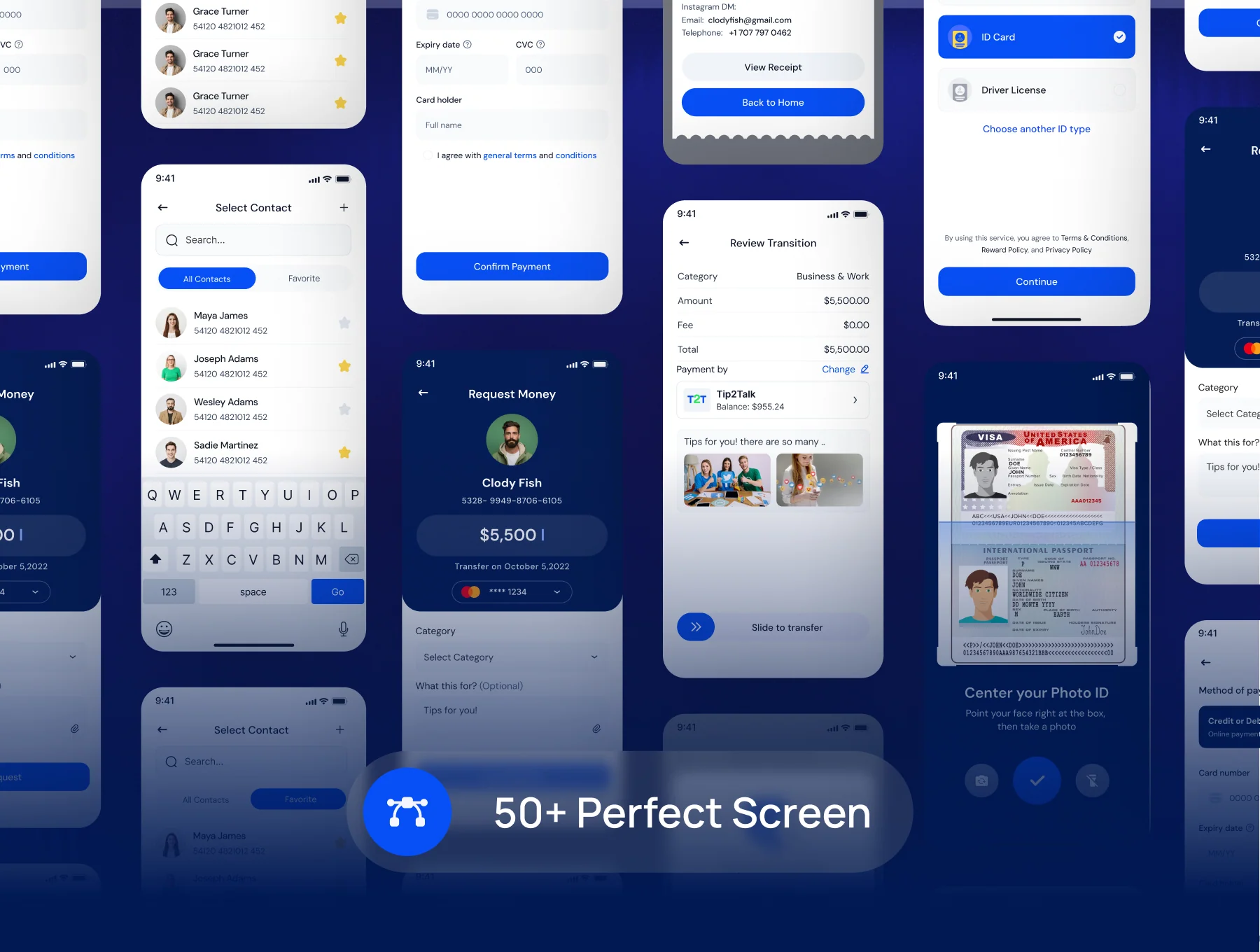 QraPay - E-Wallet Mobile App UI Kit 6