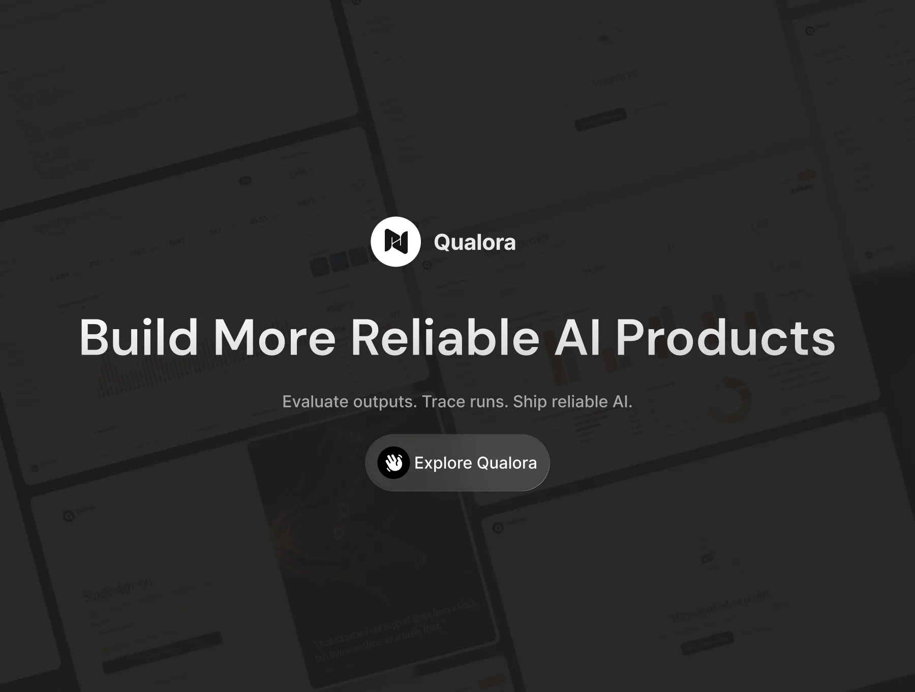 Qualora — AI Quality & Observability Dashboard UI Kit 8