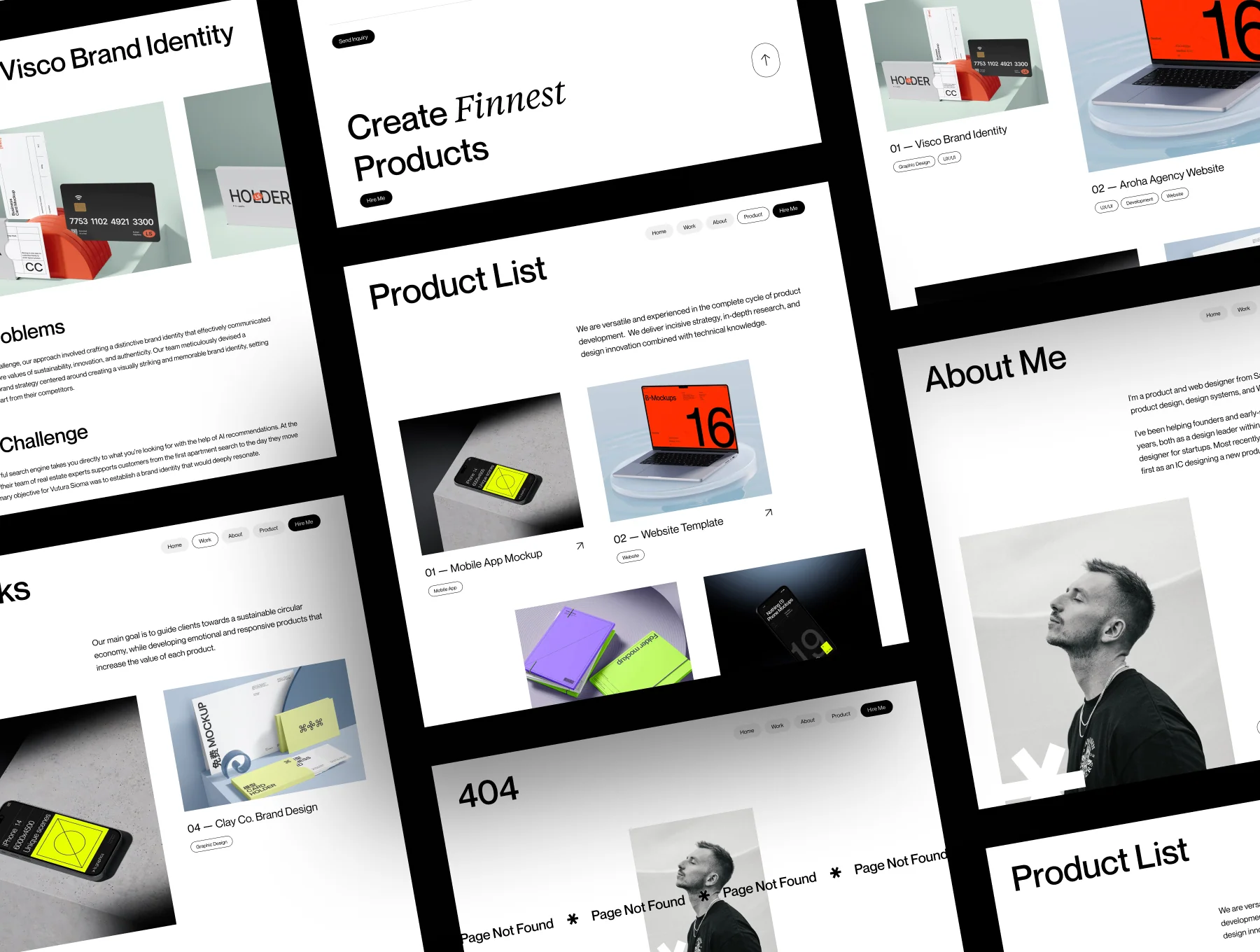 Quantum Folio - Personal Portfolio Website Template 3