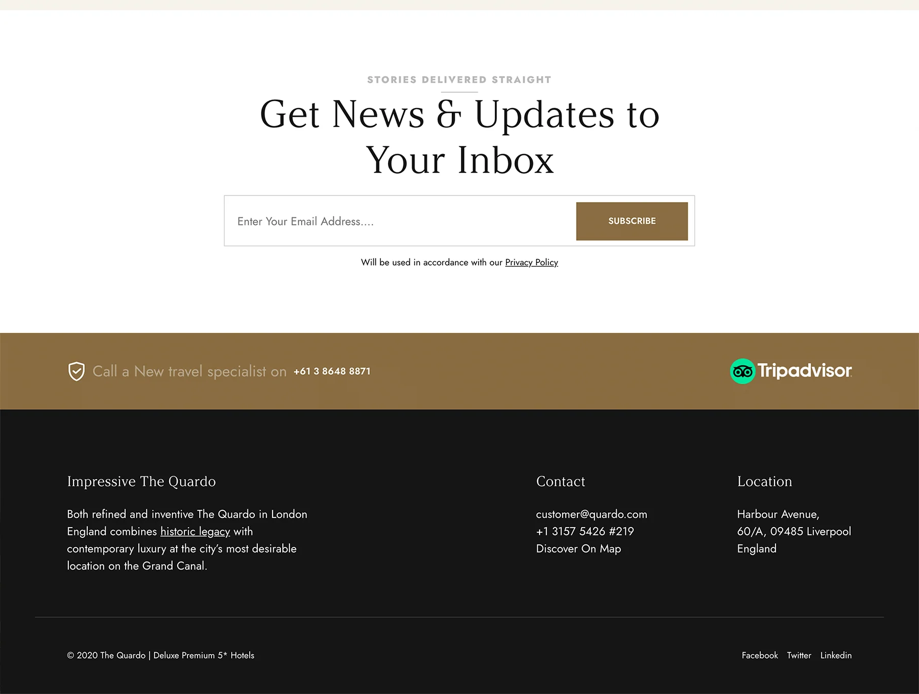 Quardo | Deluxe Hotels WordPress Theme 8