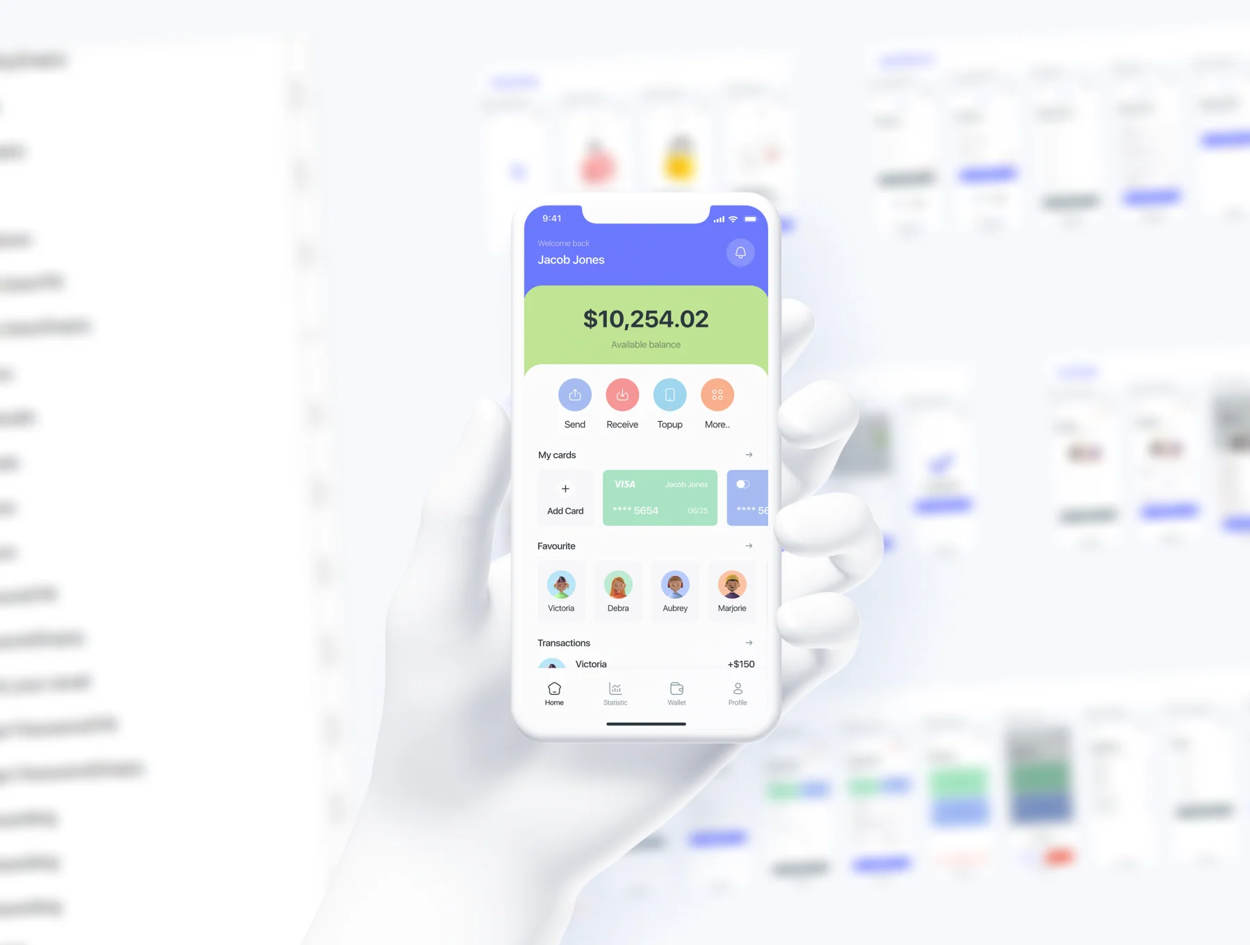 Quari Wallet App UI Kit 5