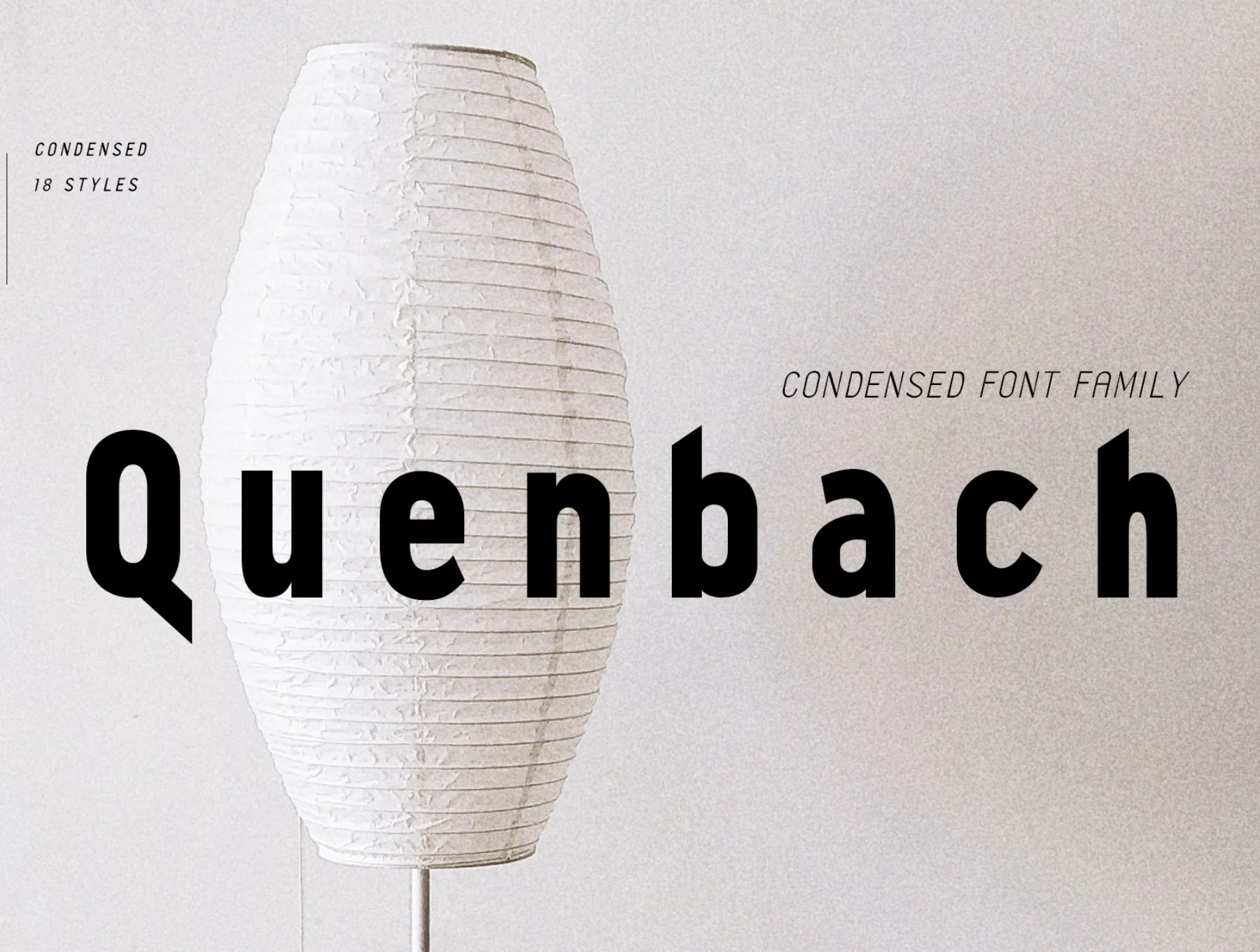 Quenbach Condensed Font Family