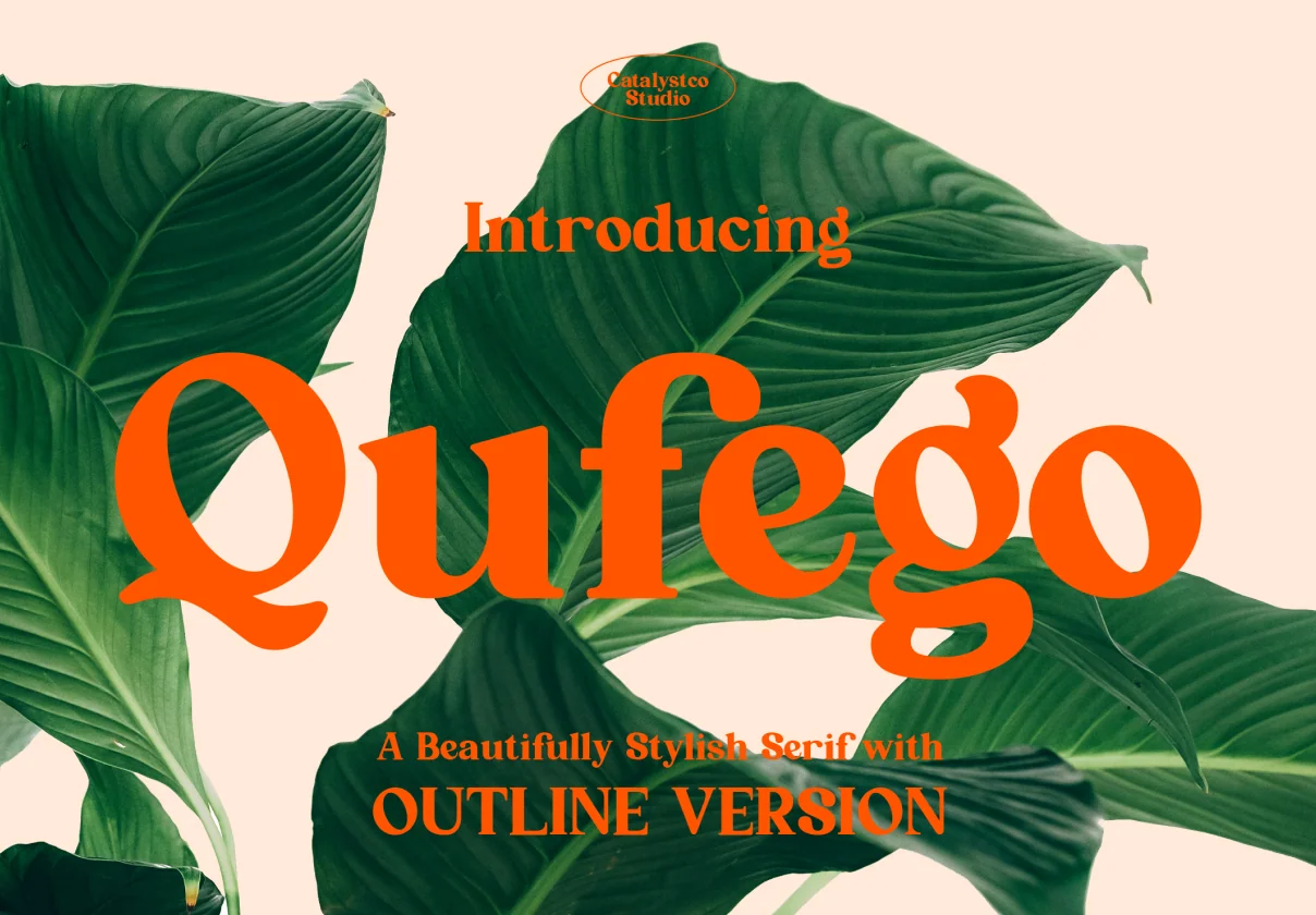 Qufego Stylish Serif Font
