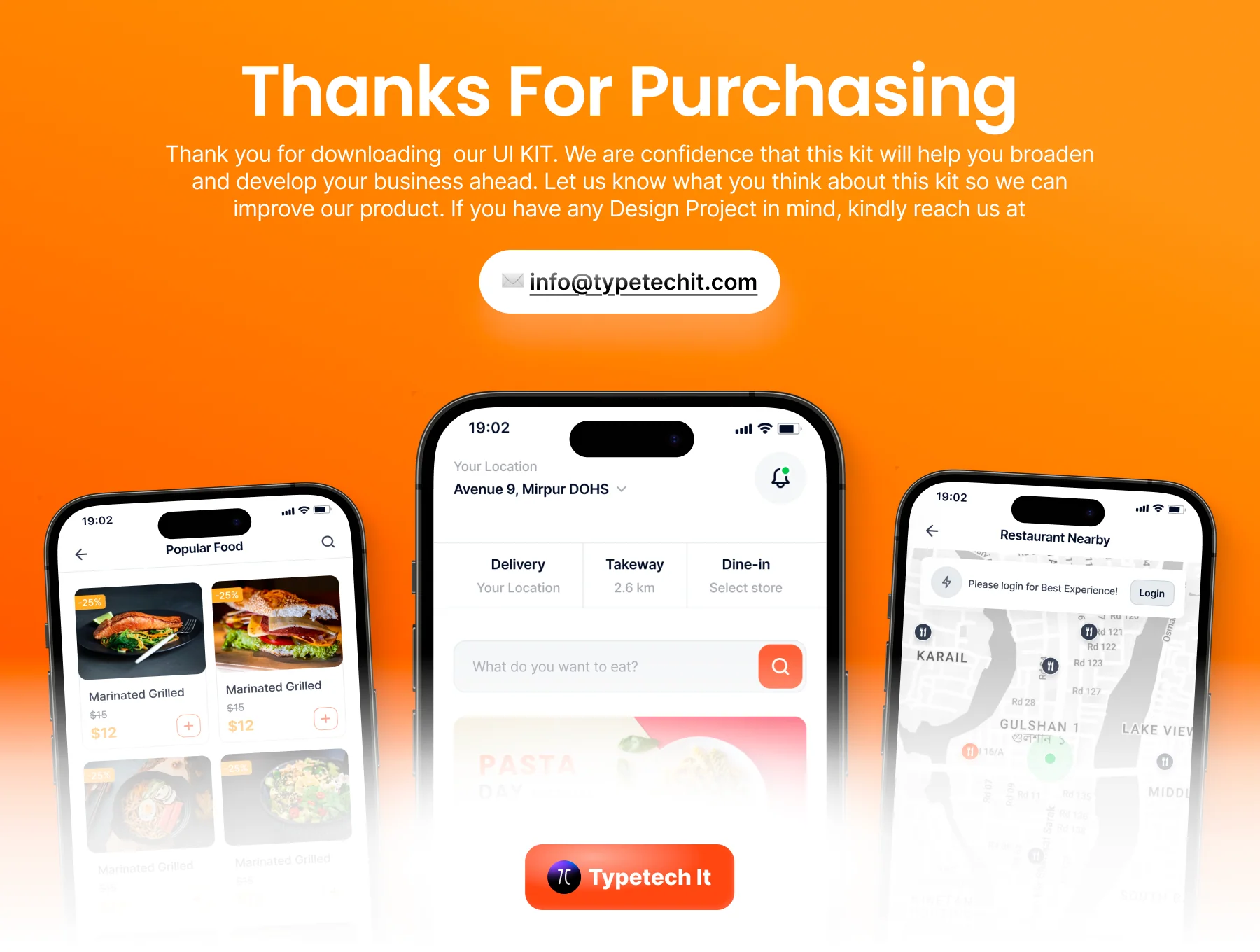 Quick Chicken Food Delivery UI Kit – Restaurant & Ordering App Design 8