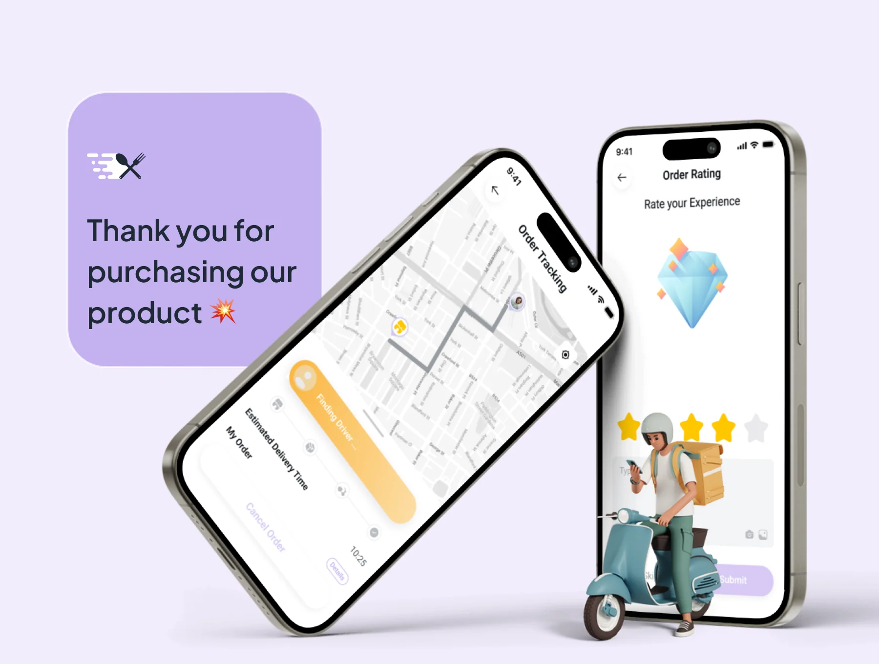 Quick Food - Food Delivery Mobile App UI Kit 10