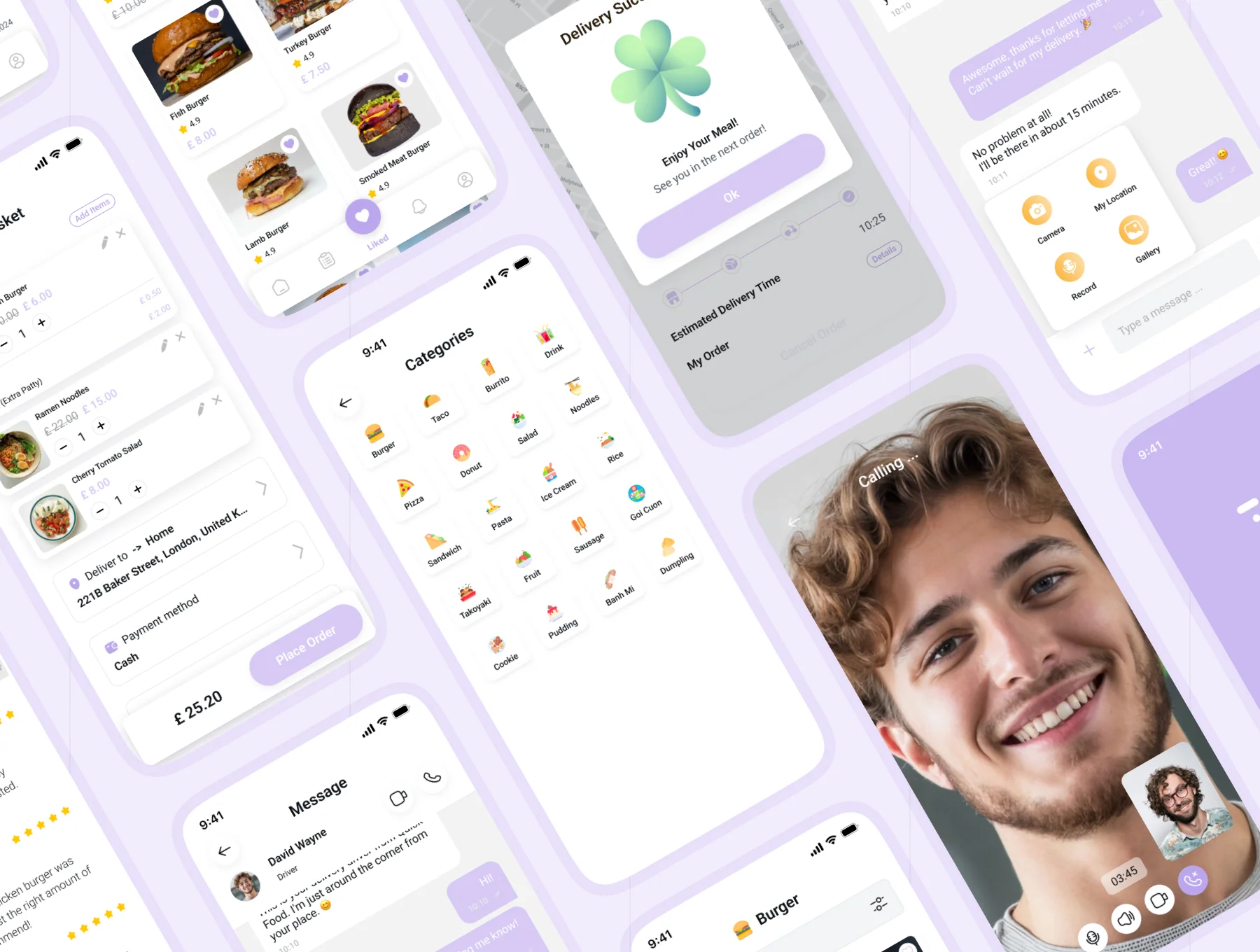 Quick Food - Food Delivery Mobile App UI Kit 6