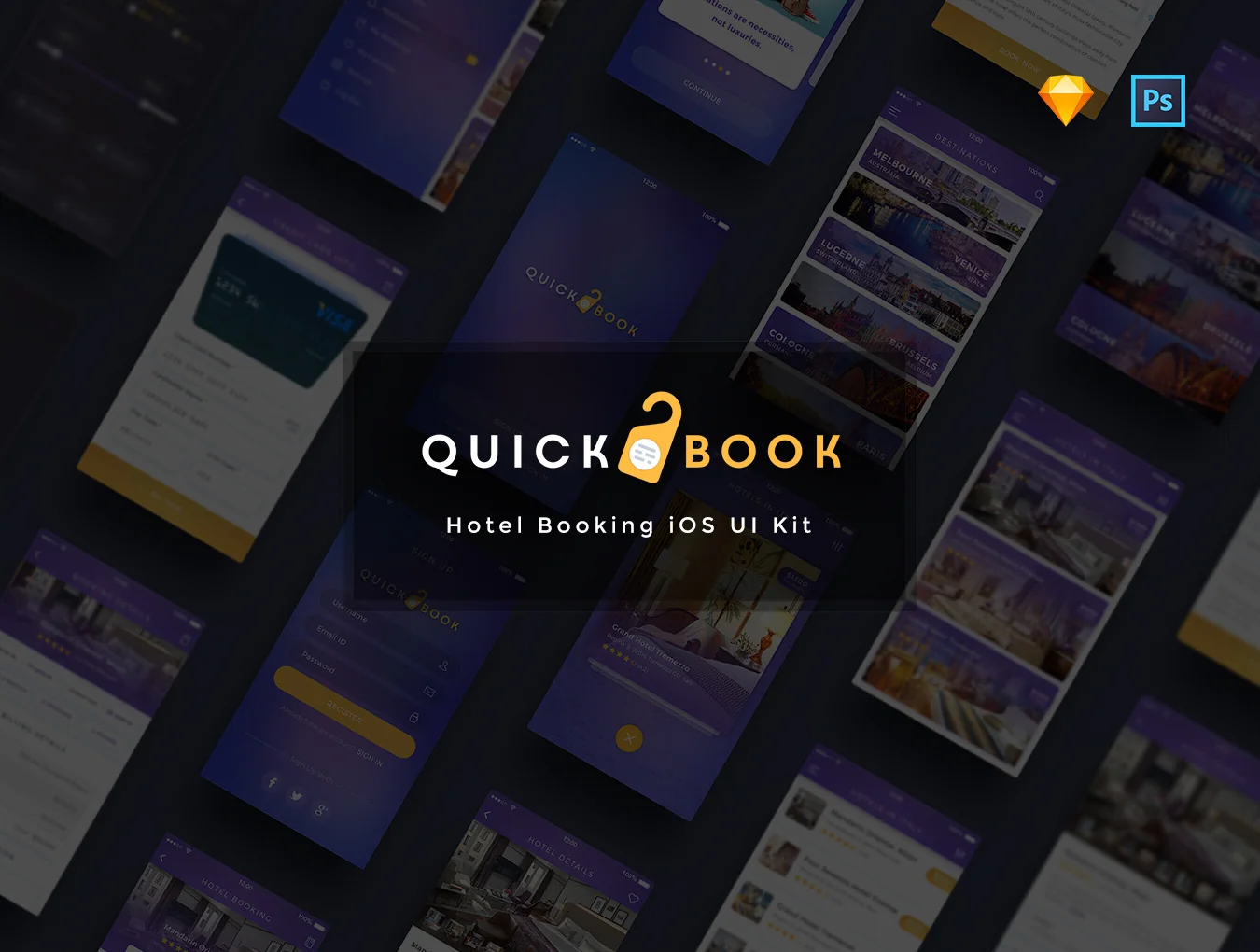 QuickBook iOS UI Kit