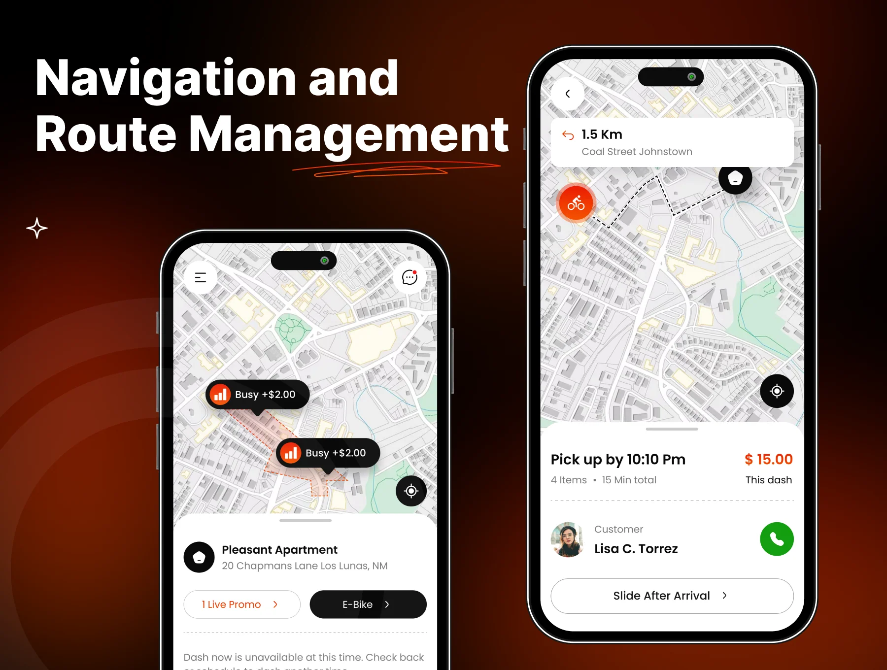 QuickServe Food Delivery Driver UI Kit 7