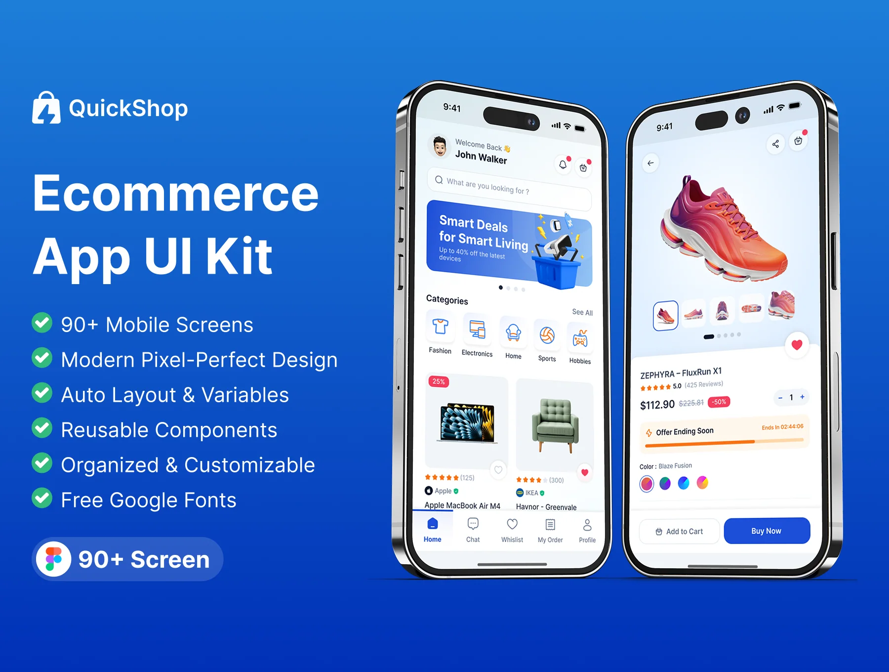 QuickShop - Ecommerce UI Kit