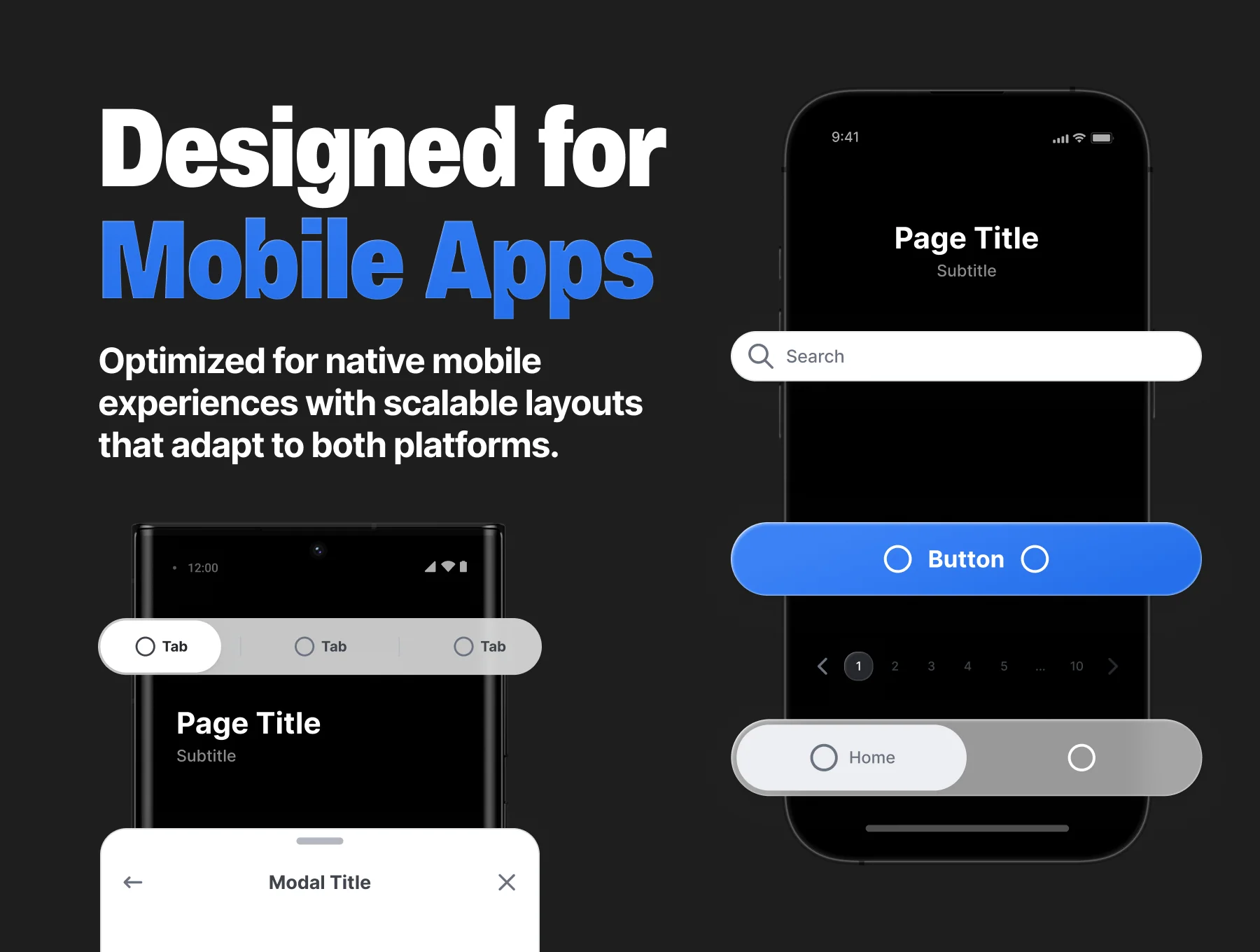 Quickstart Mobile UI Kit 2