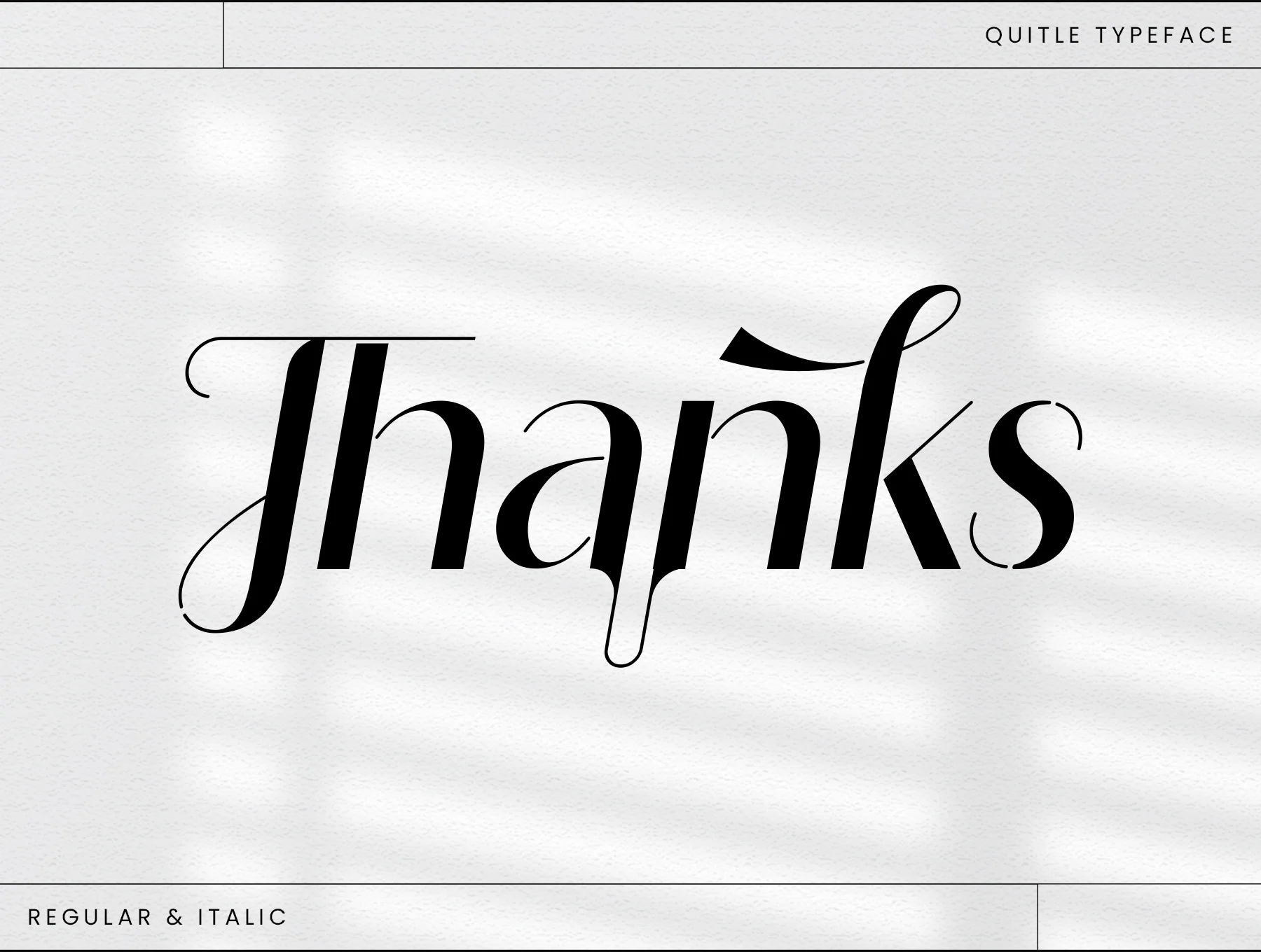 Quitle Sans Serif 11
