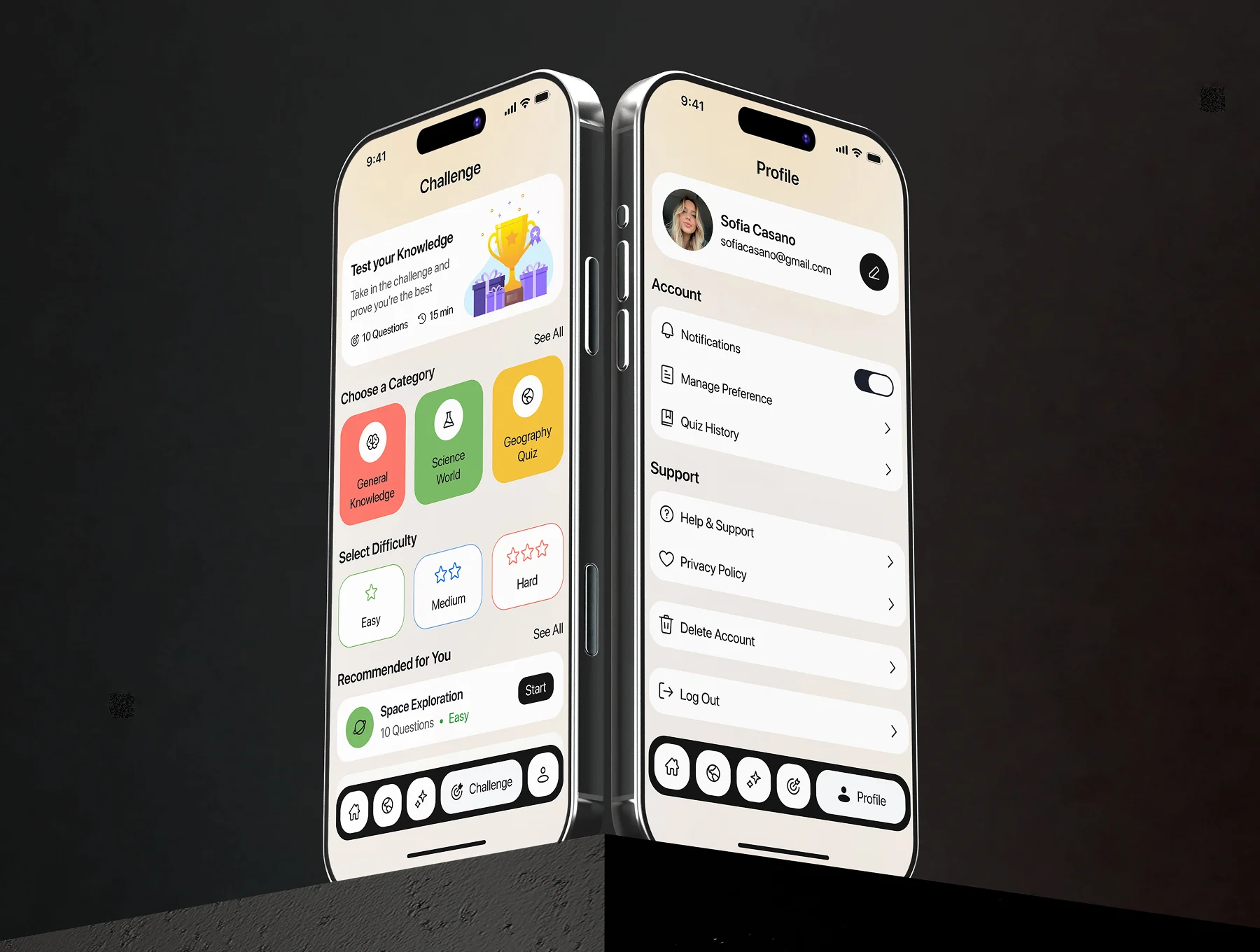 Quizify App UI Kit 8