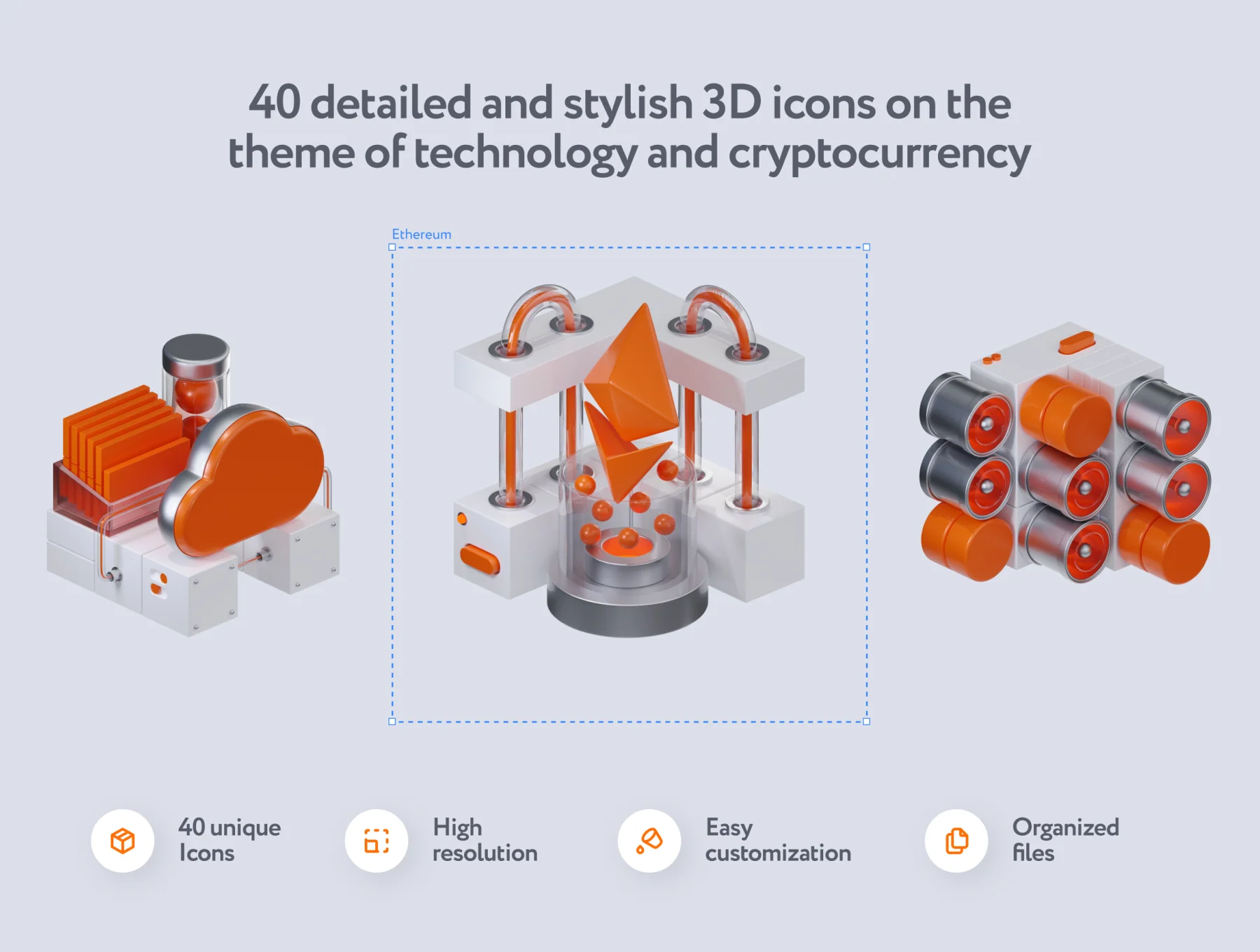 Quory Technology 3D Icons 2
