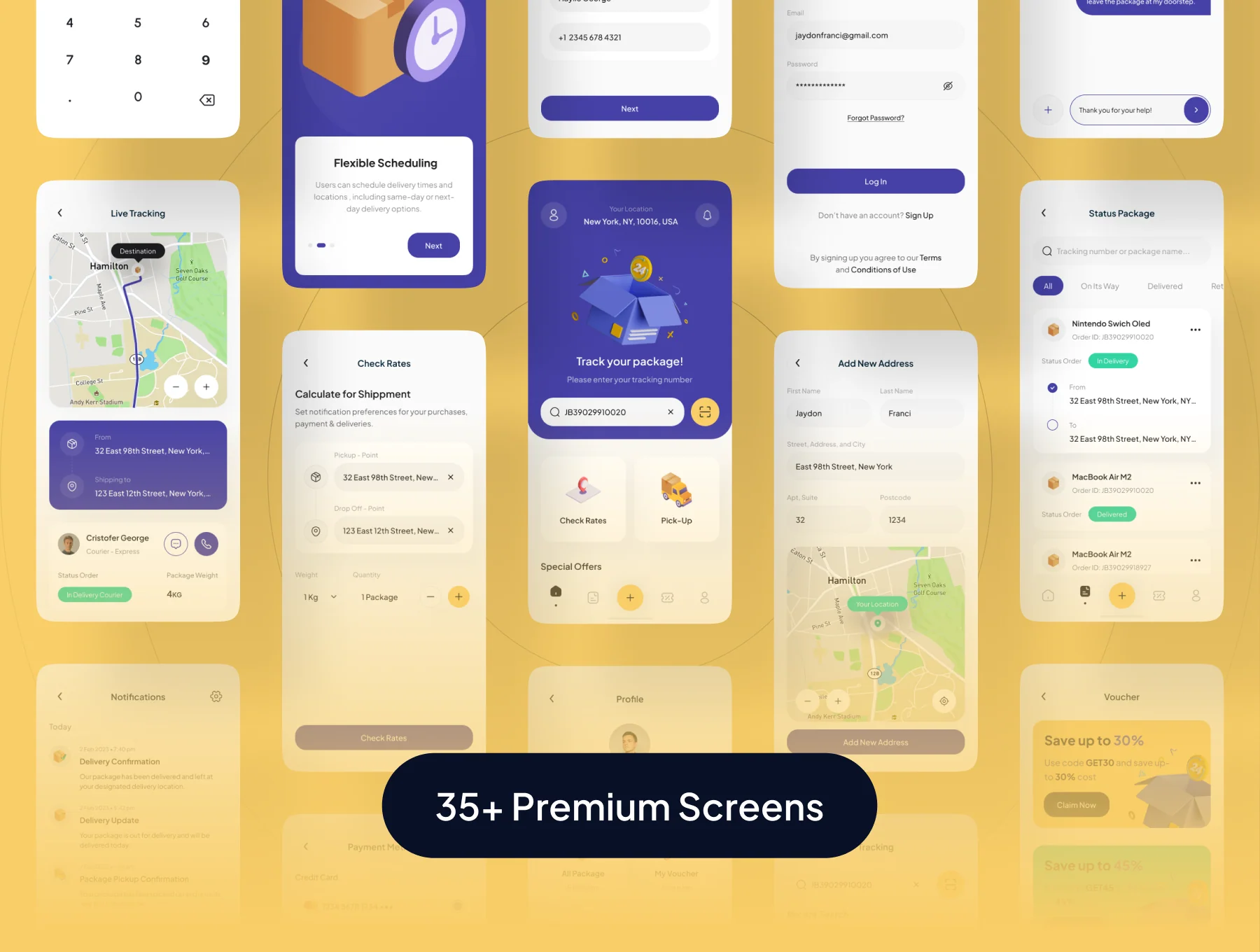 Qureer - Parcel Delivery Mobile App 6