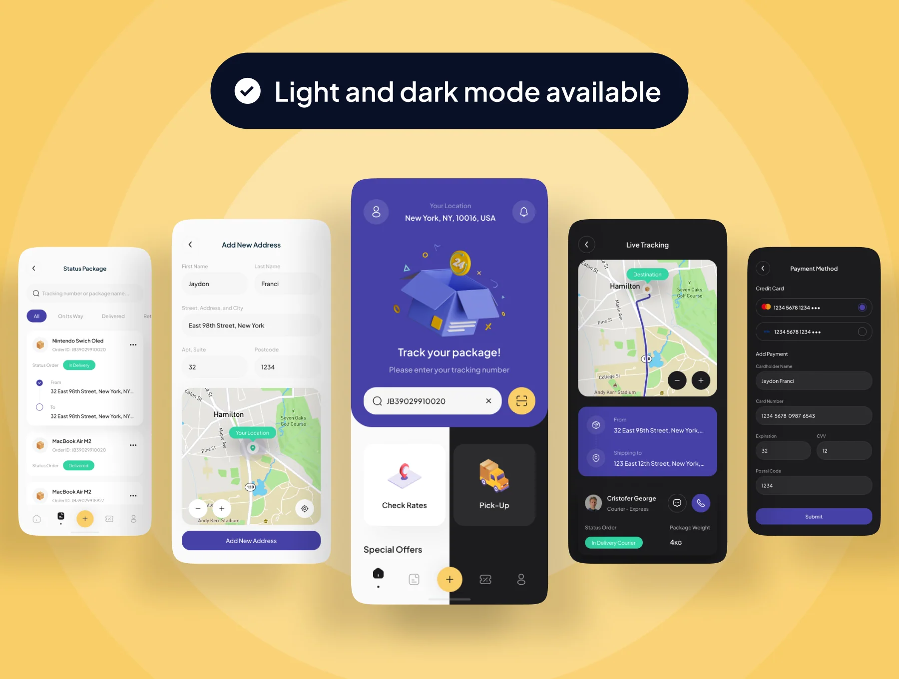 Qureer - Parcel Delivery Mobile App 7
