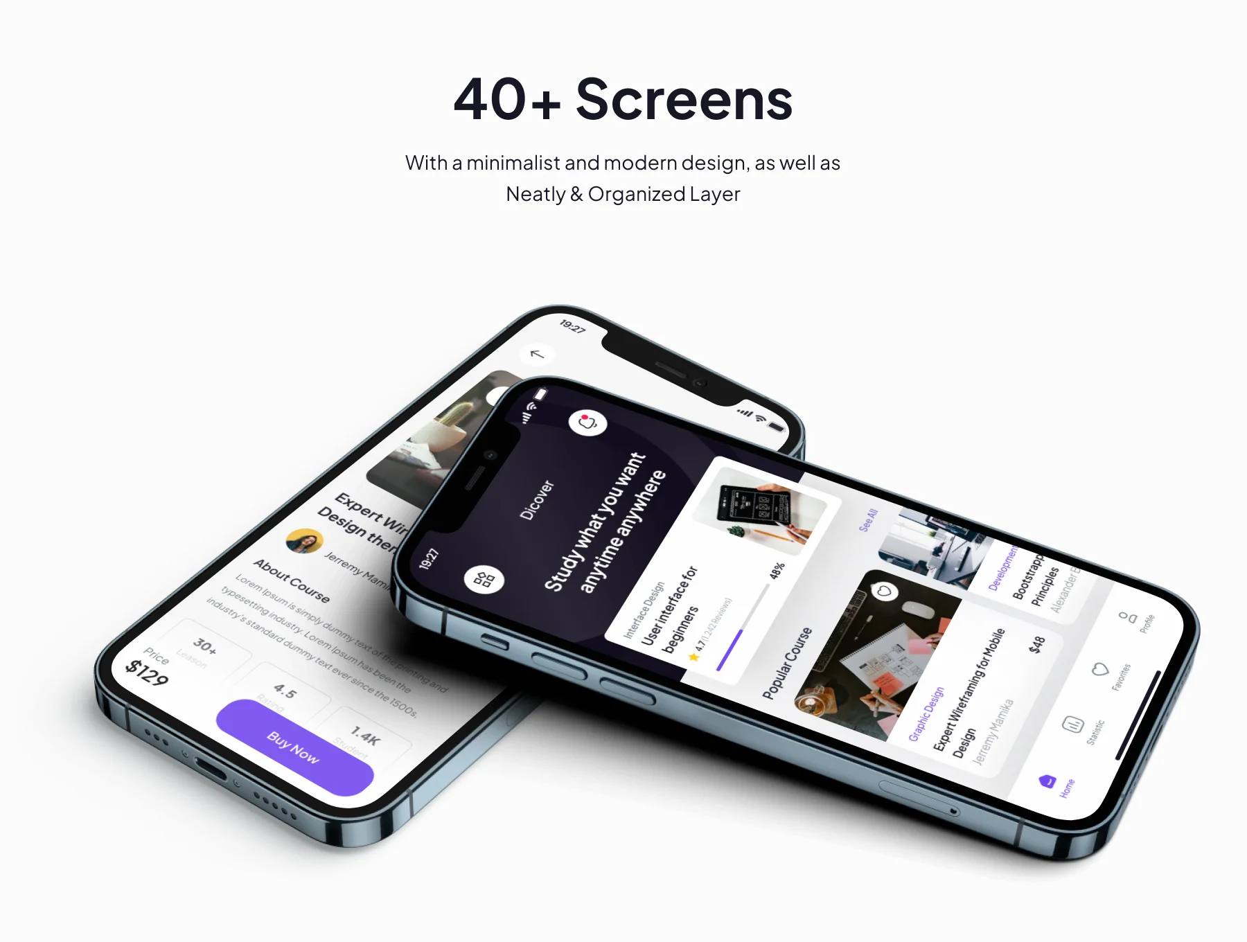 Qursus - Online Course App UI Kit 3