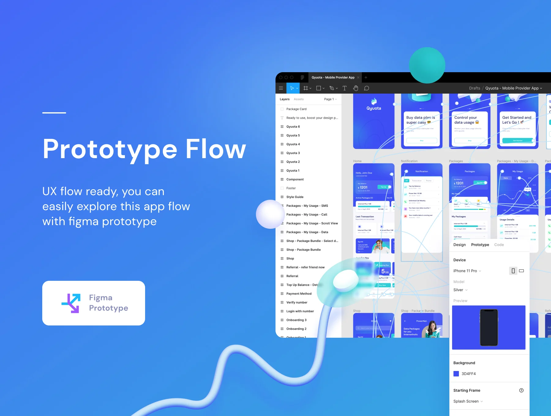 Qyuota Mobile Provider App UI Kit 5