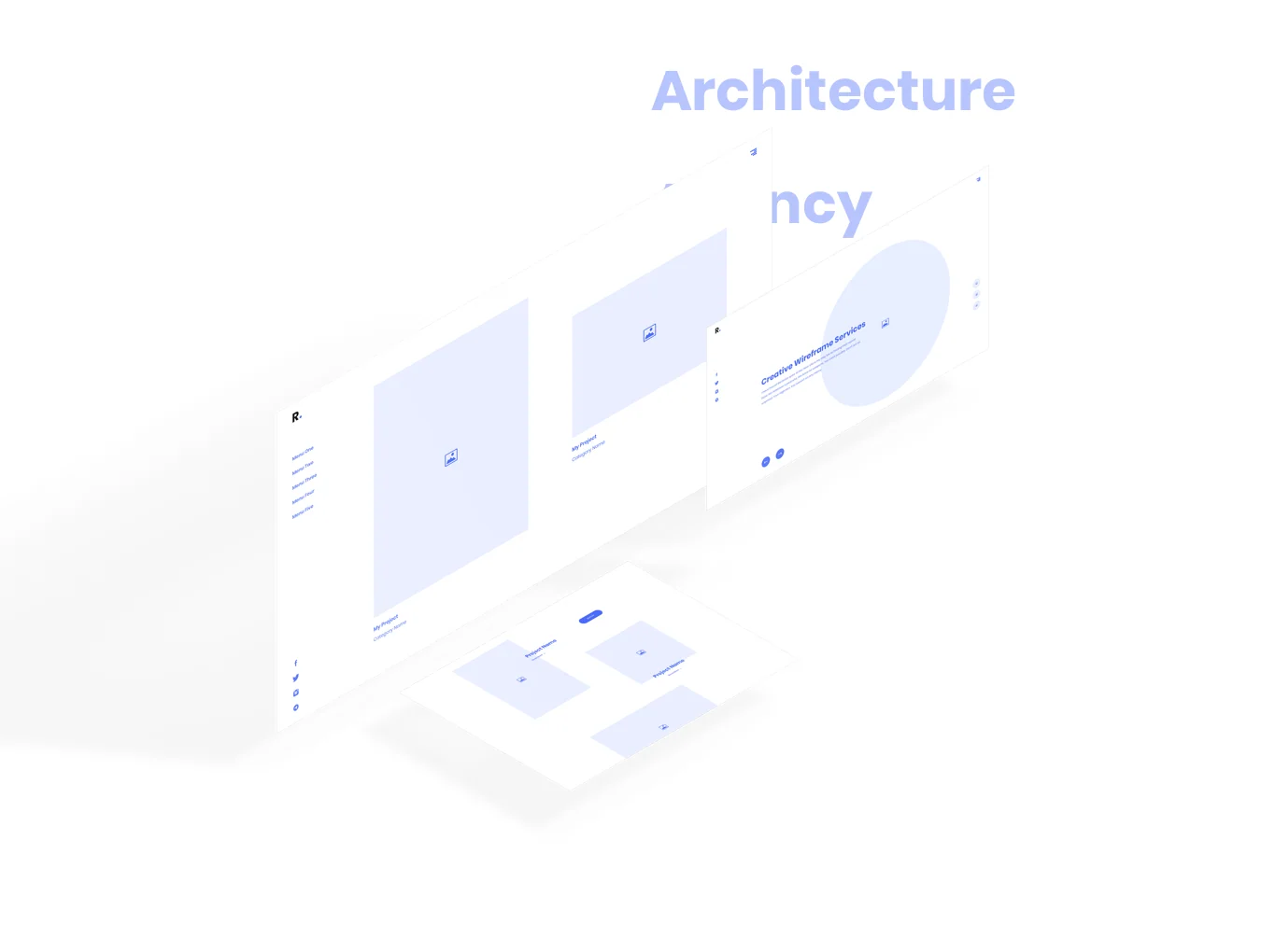 Ra Creative Wireframe Kit 3
