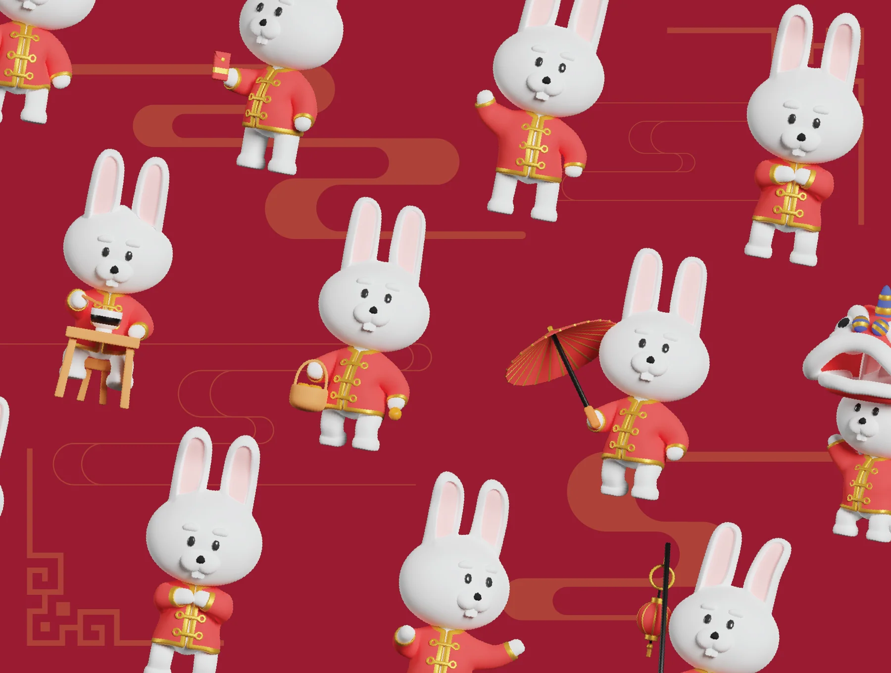 Rabbit Chinese Culture 8