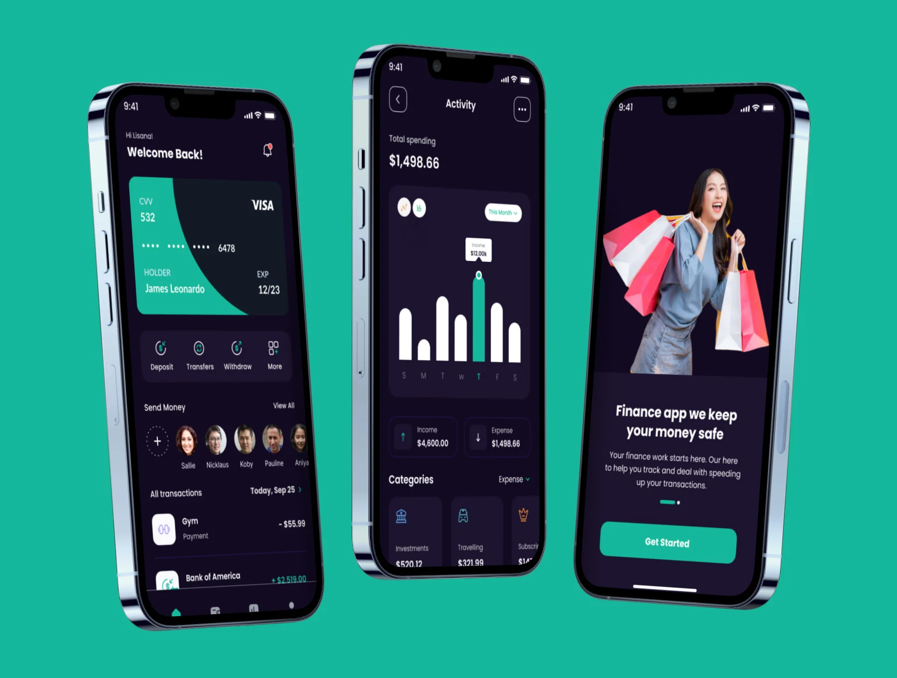 Radianpay - Fintech Mobile App UI Kit 5