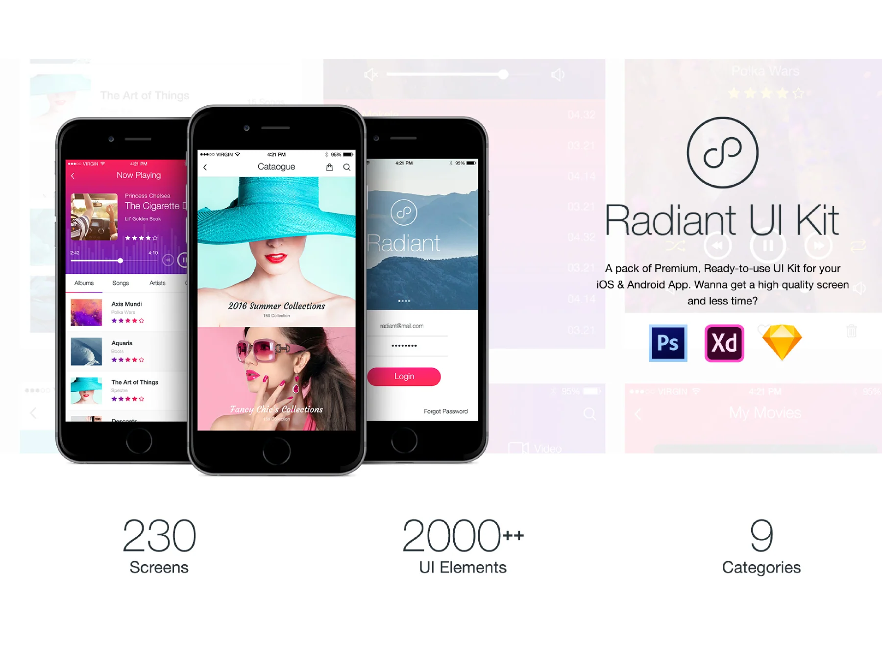Radiant UI Kit