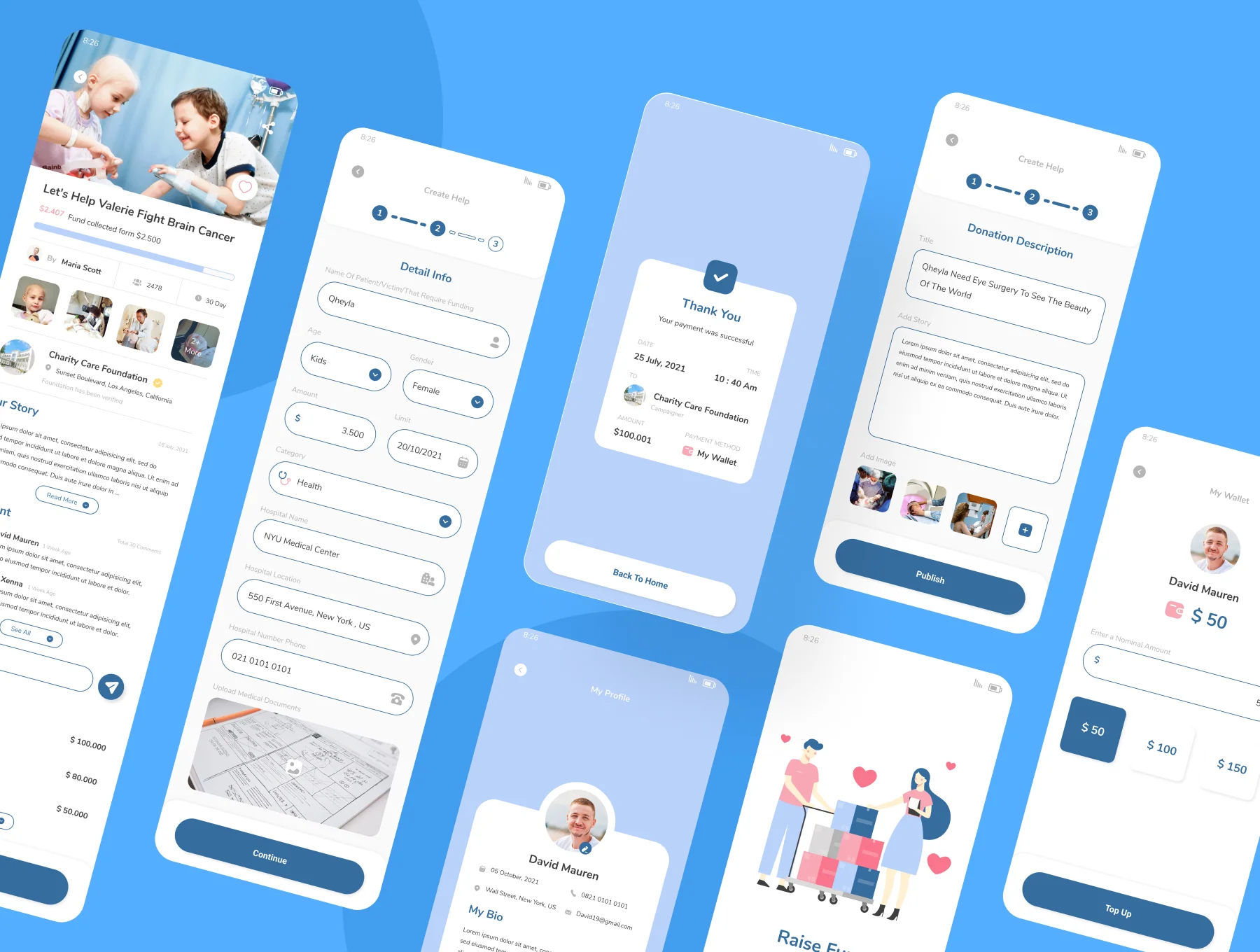 Rafn.ins - Charity UI Kit 2