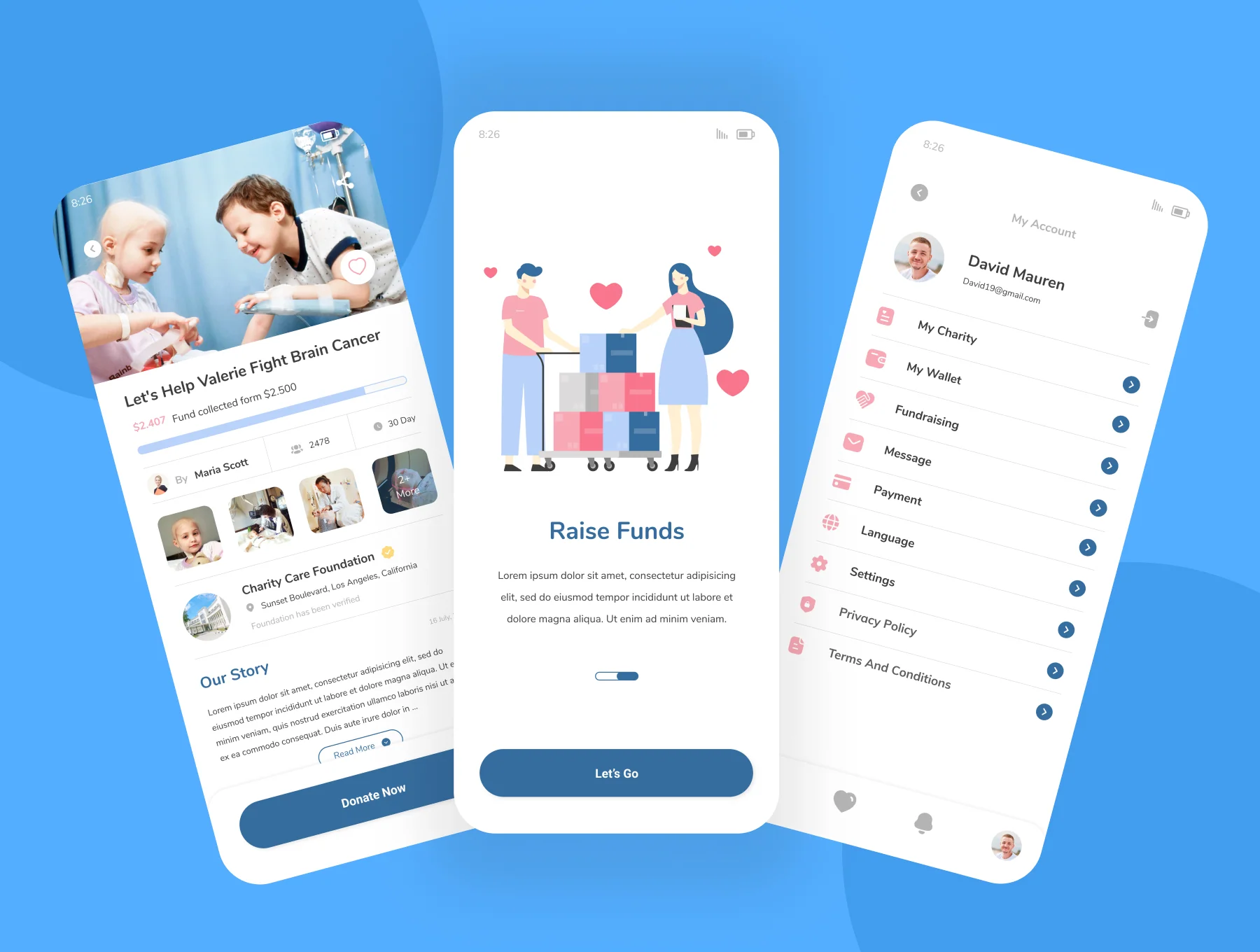 Rafn.ins - Charity UI Kit 5