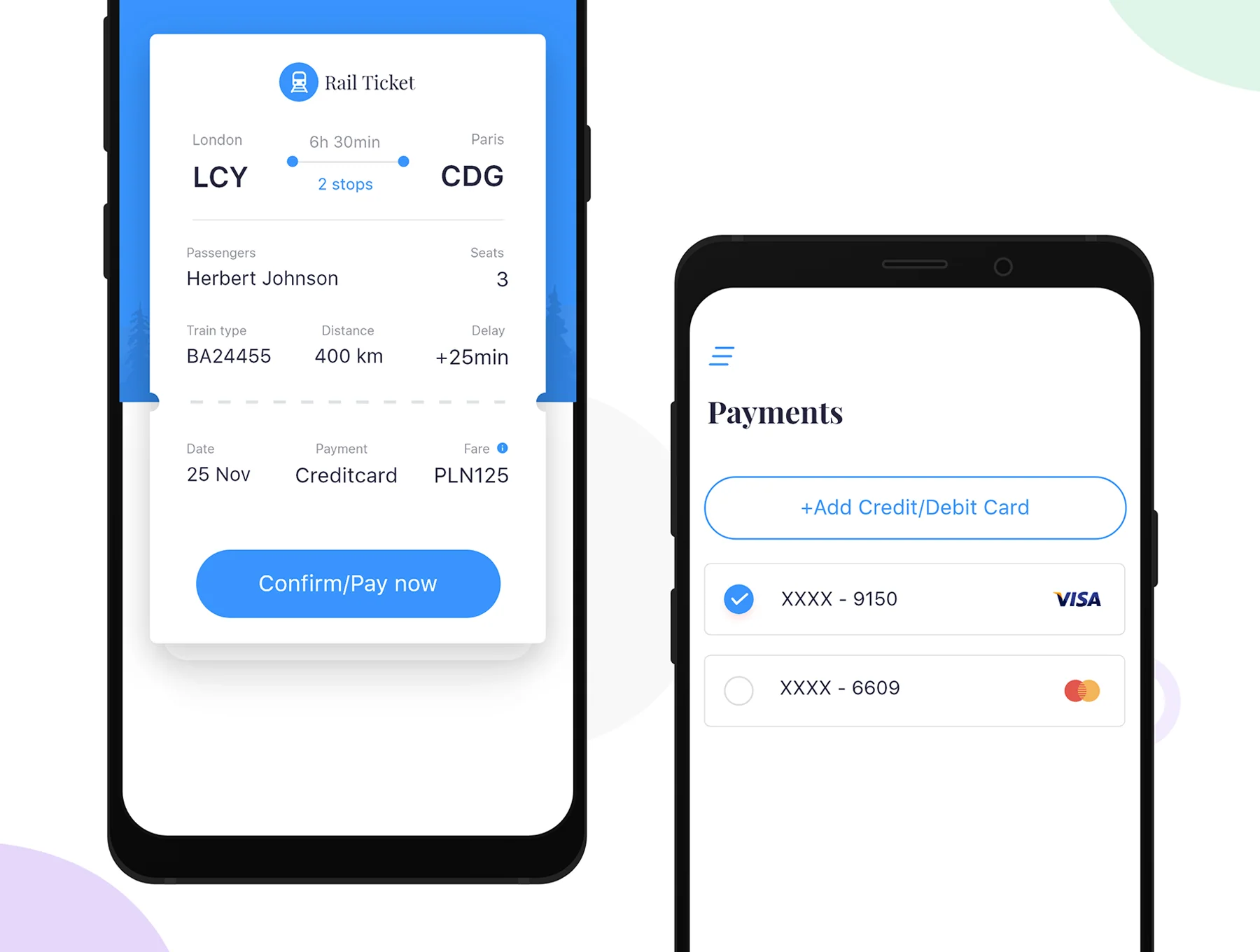 Railway UI Kit 5