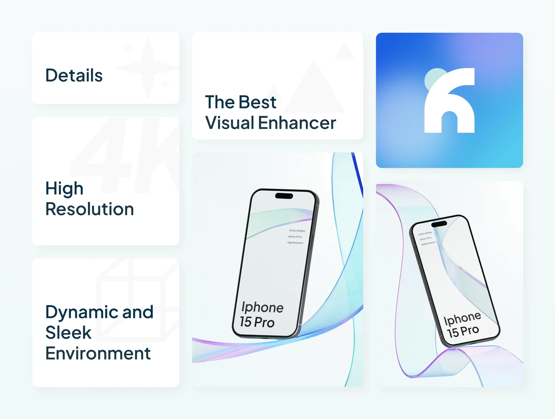 Rainflow - iPhone 15 Pro Minimalism Mockups 6