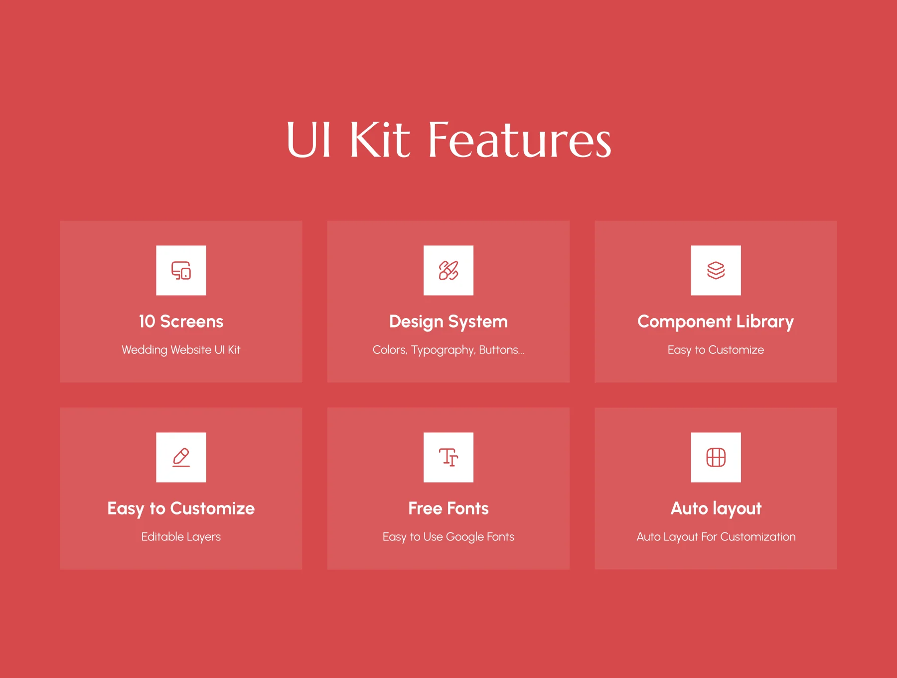 Rajal - Wedding Website UI Kit 2