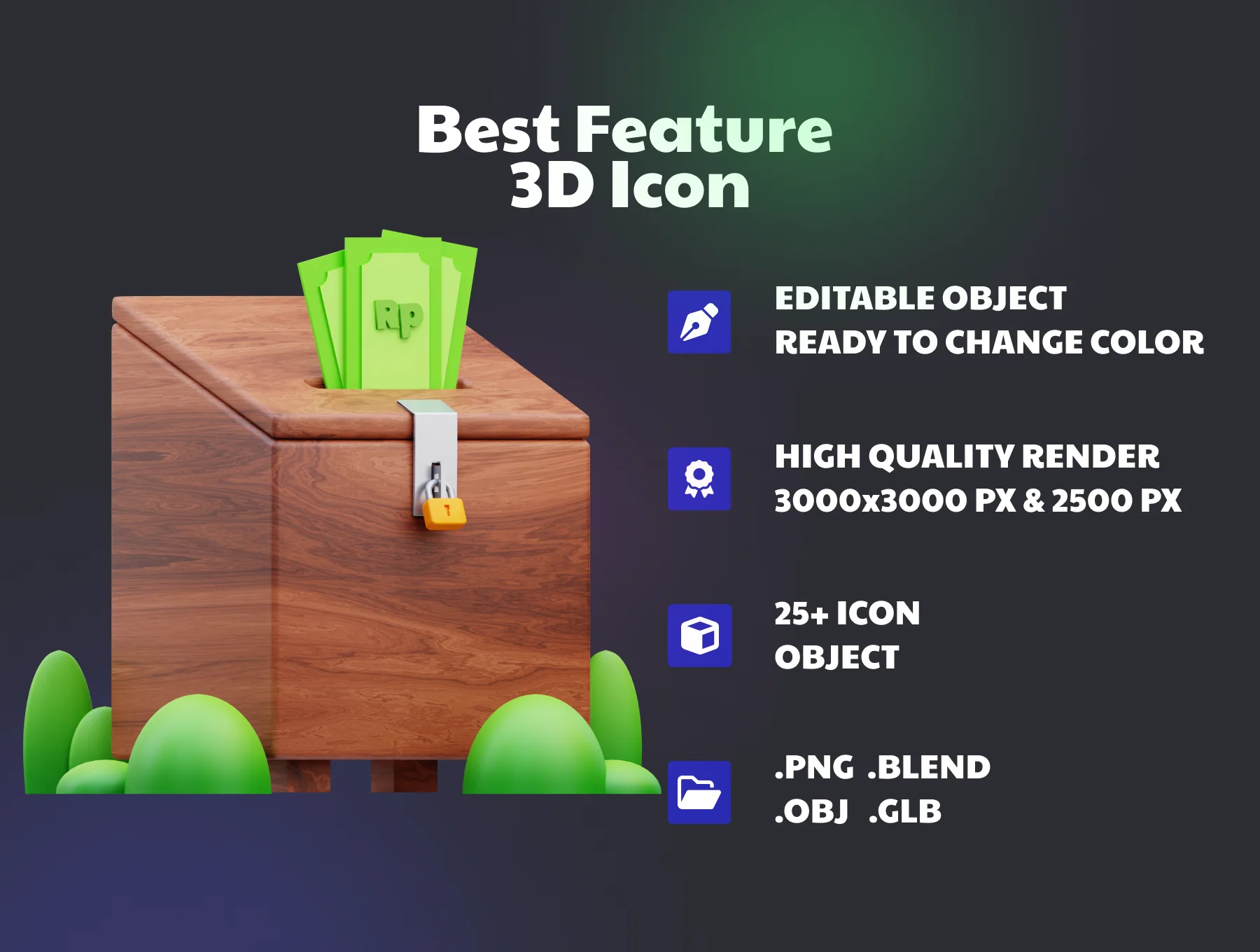 Ramadan 3D Icons 2