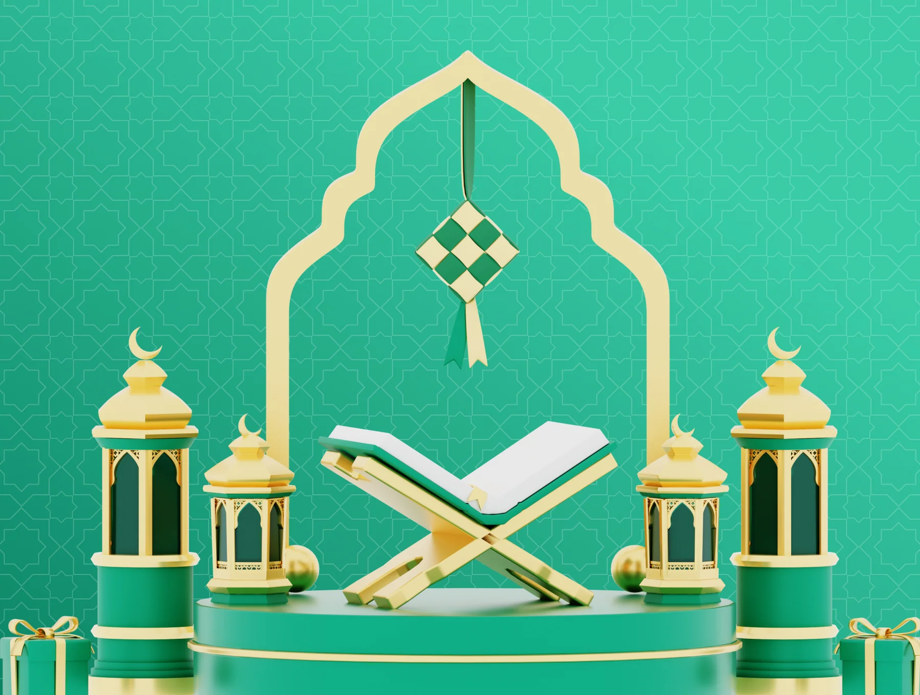 Ramadan Kareem 3D Illustration 6