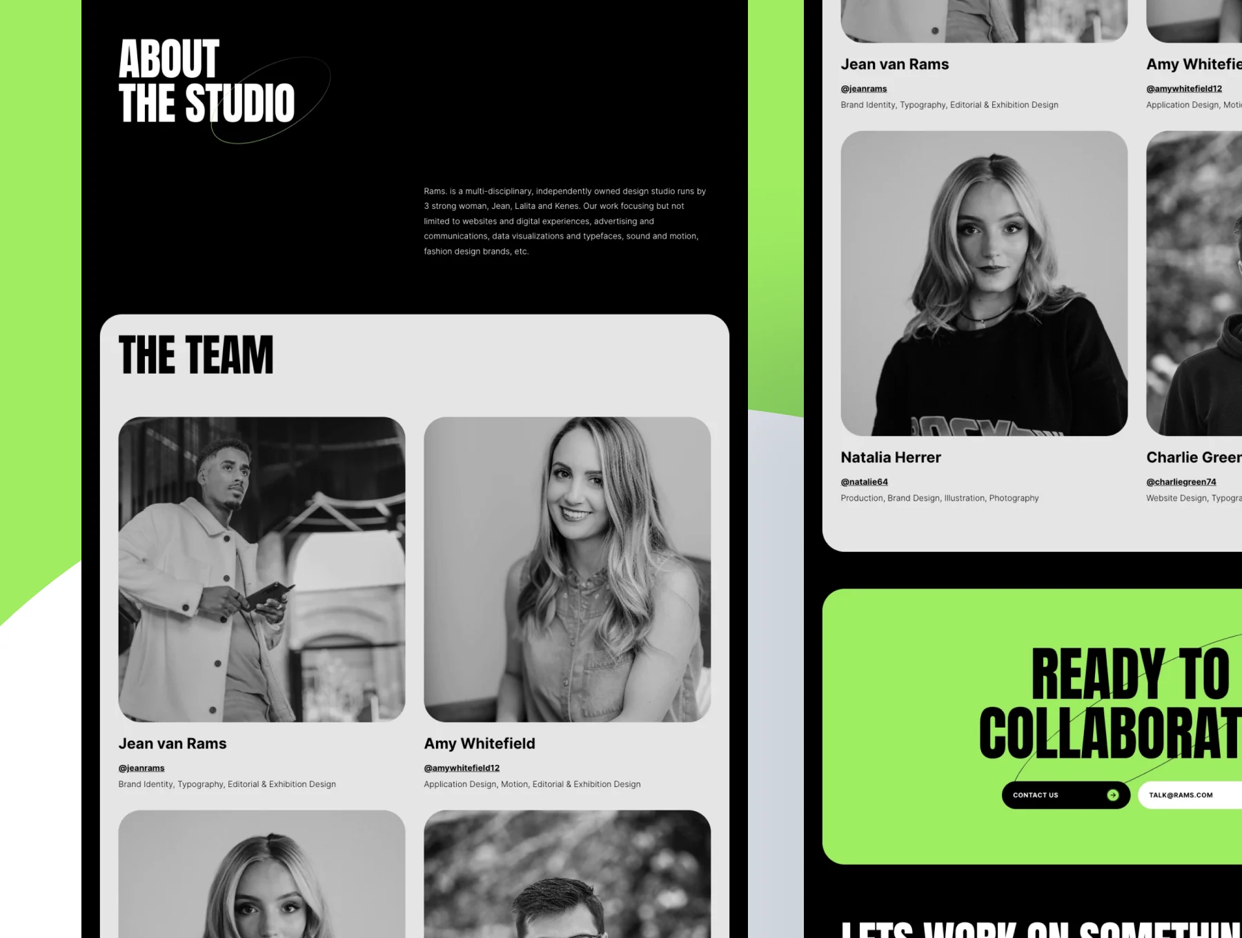 Rams - Modern Premium Framer Template 4