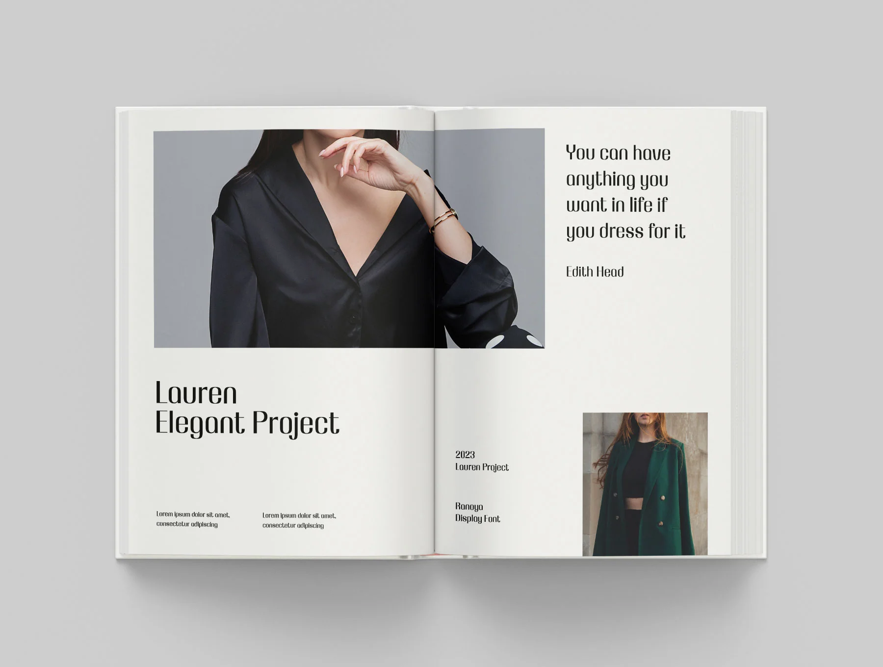 Ranoya Fasionable Serif Font 7