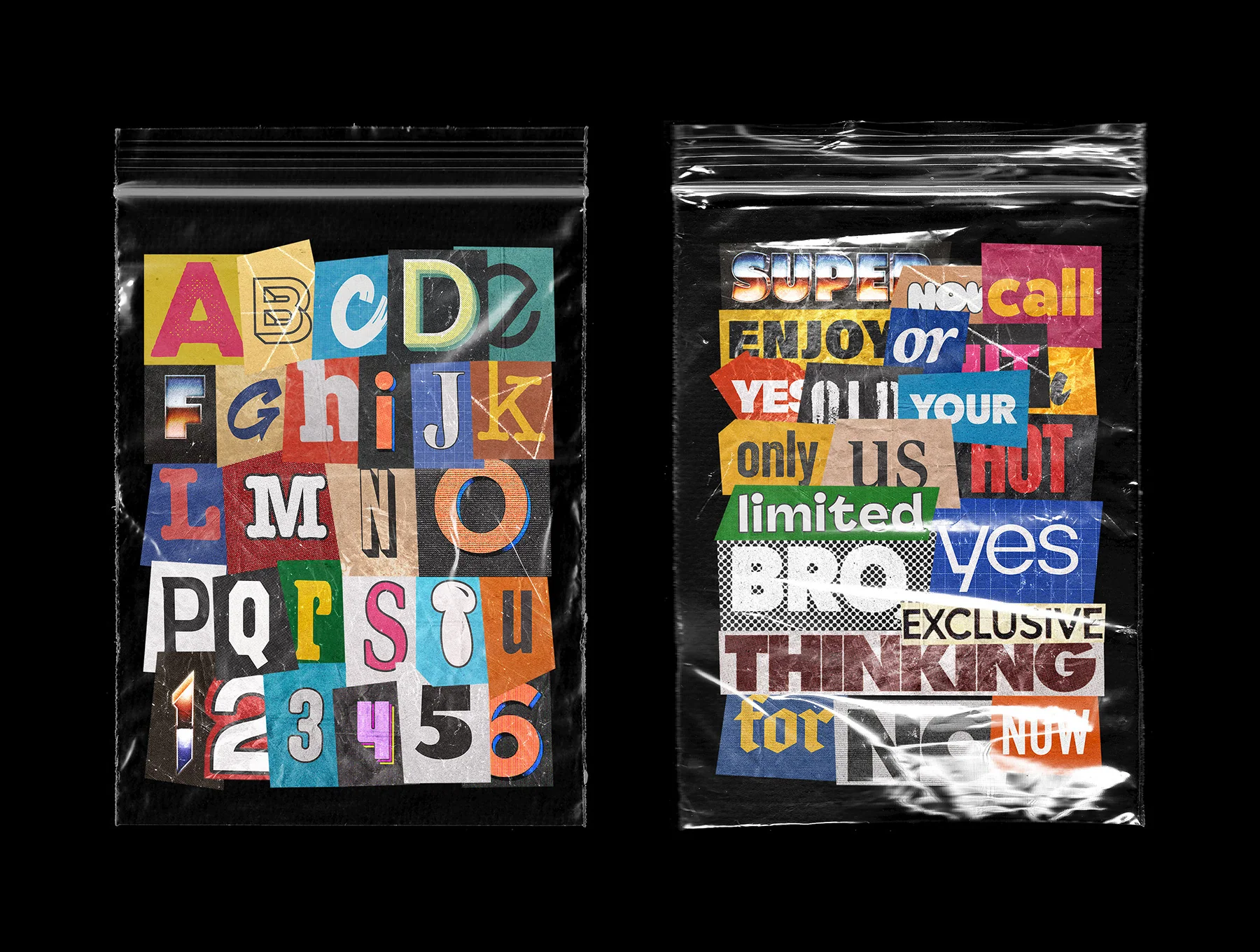 Ransom Note Letters Collection 5