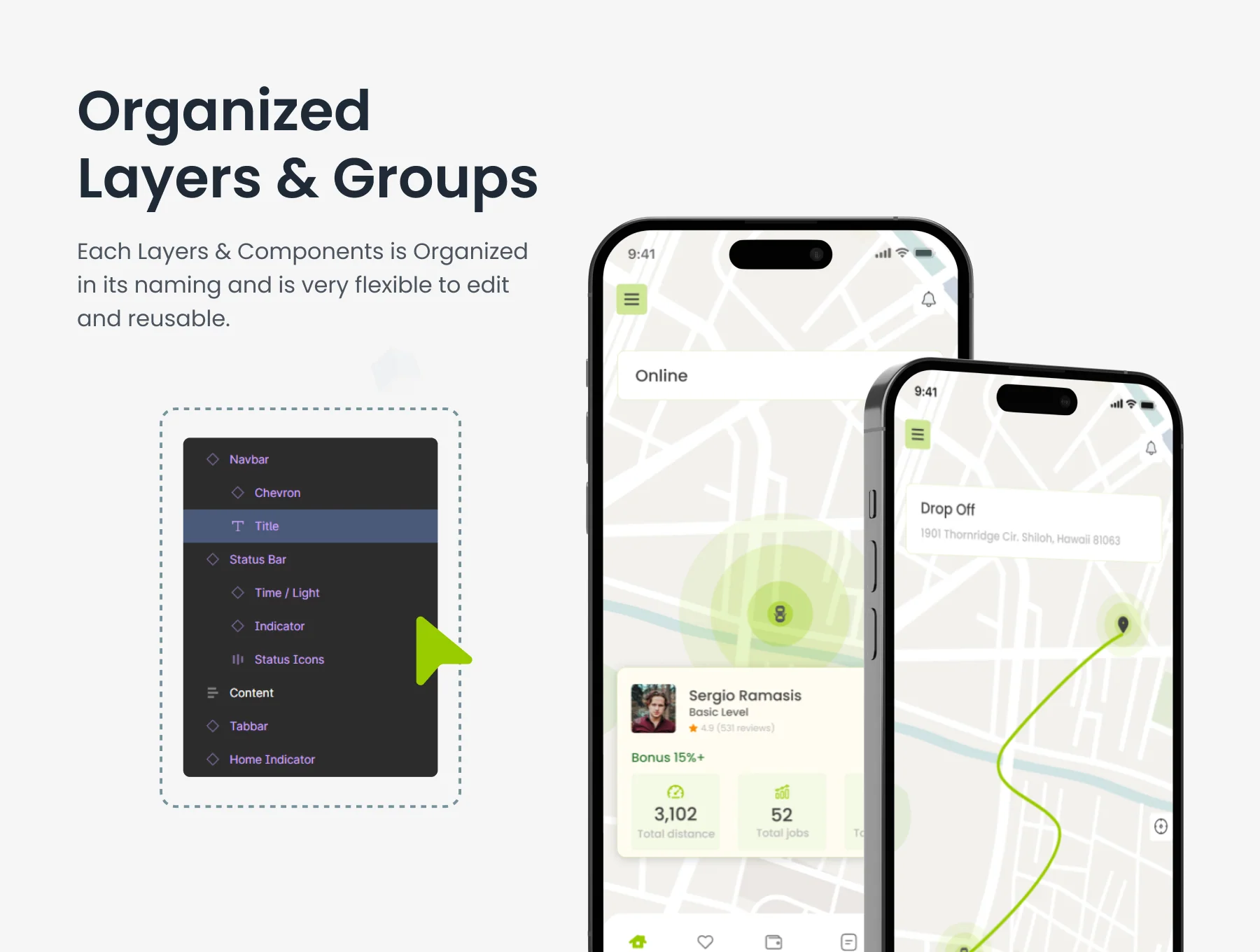 Rapid Taxi - Taxi Service App UI Kit 3