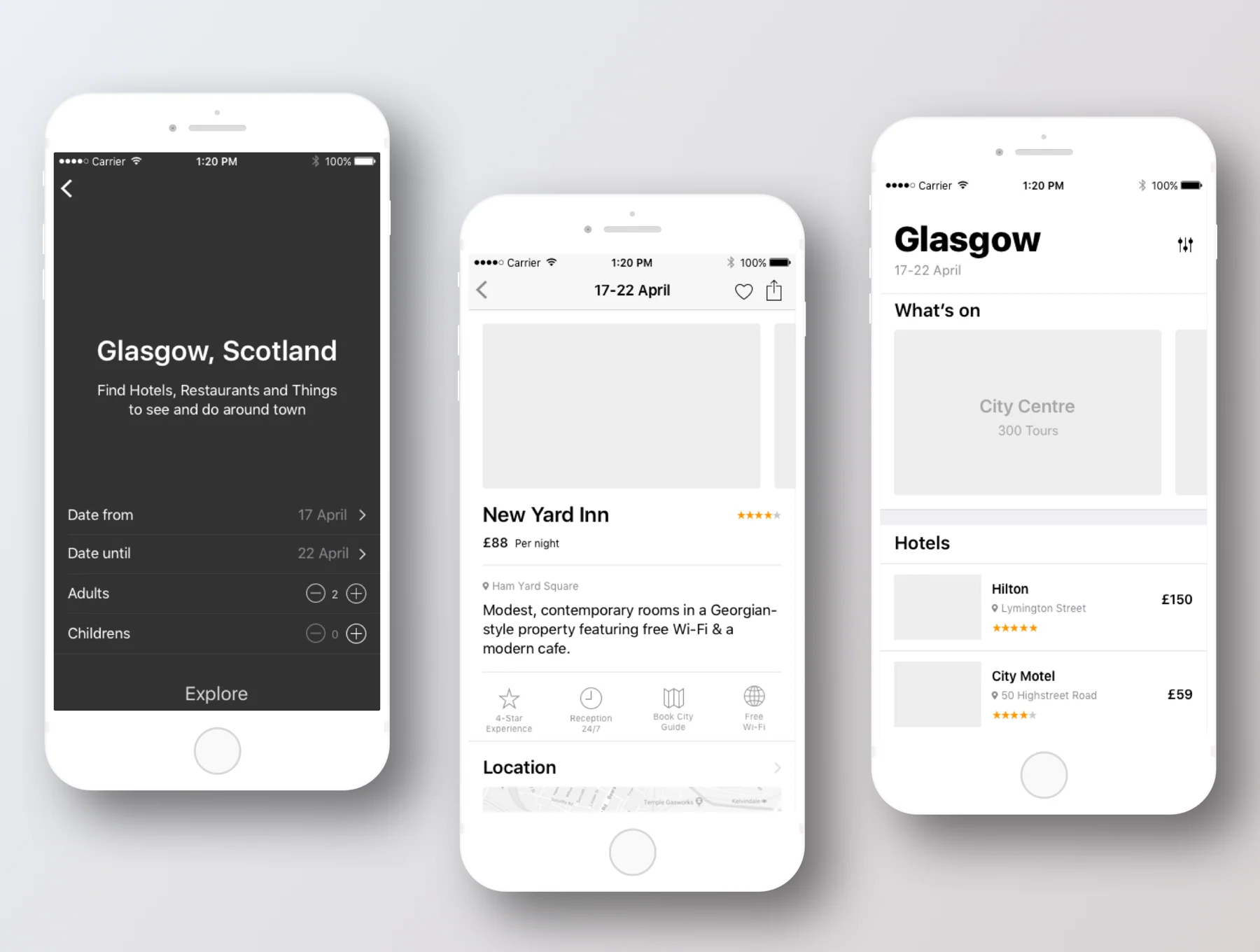 Rapid Wireframing Kit Noir 6