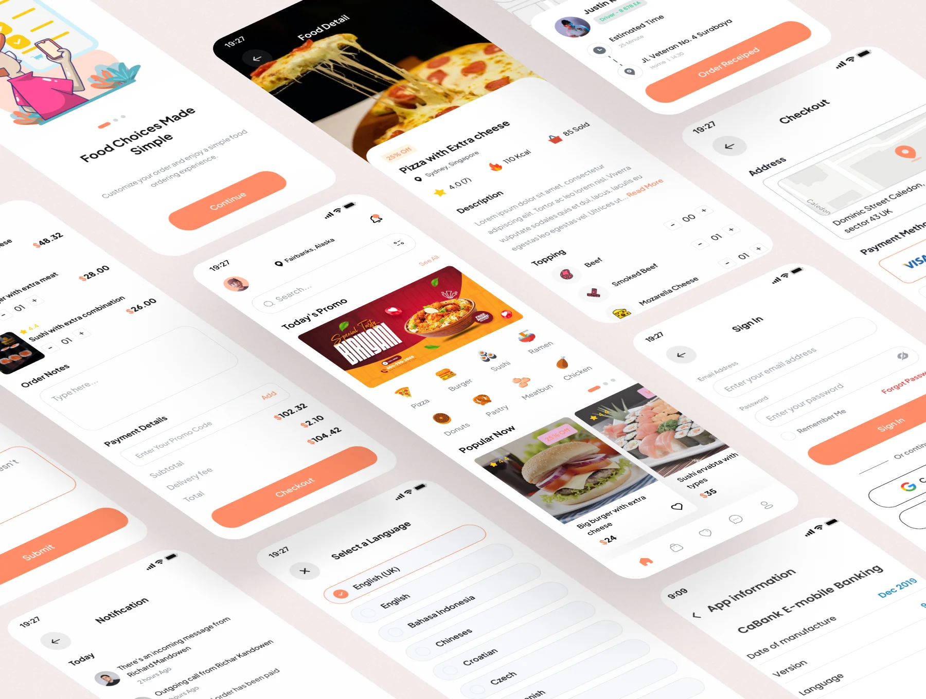 RapidEats - Food Delivery App UI Kit 5